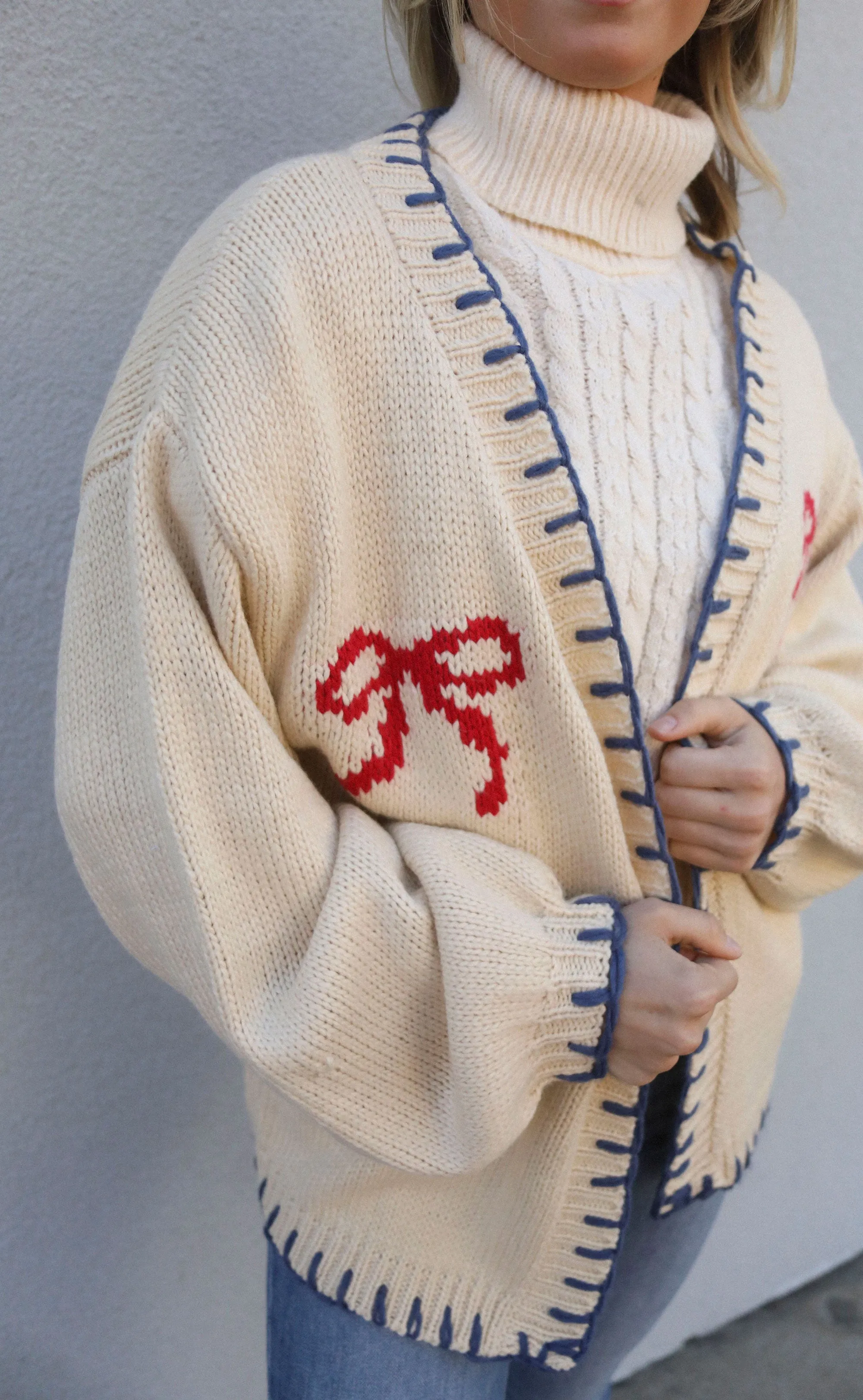 love club sweater - cream