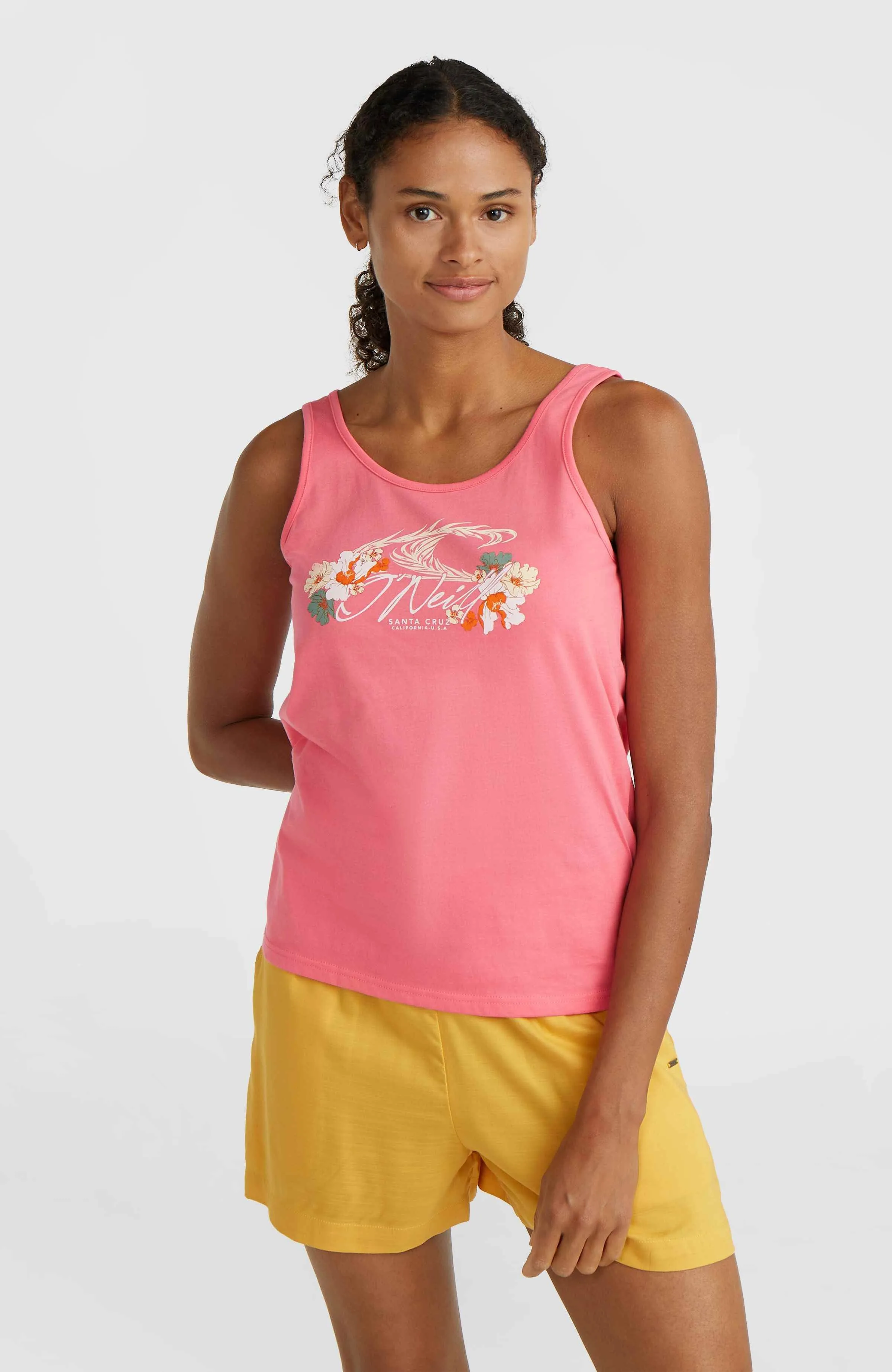 Luana Graphic Tank Top | Perfectly Pink