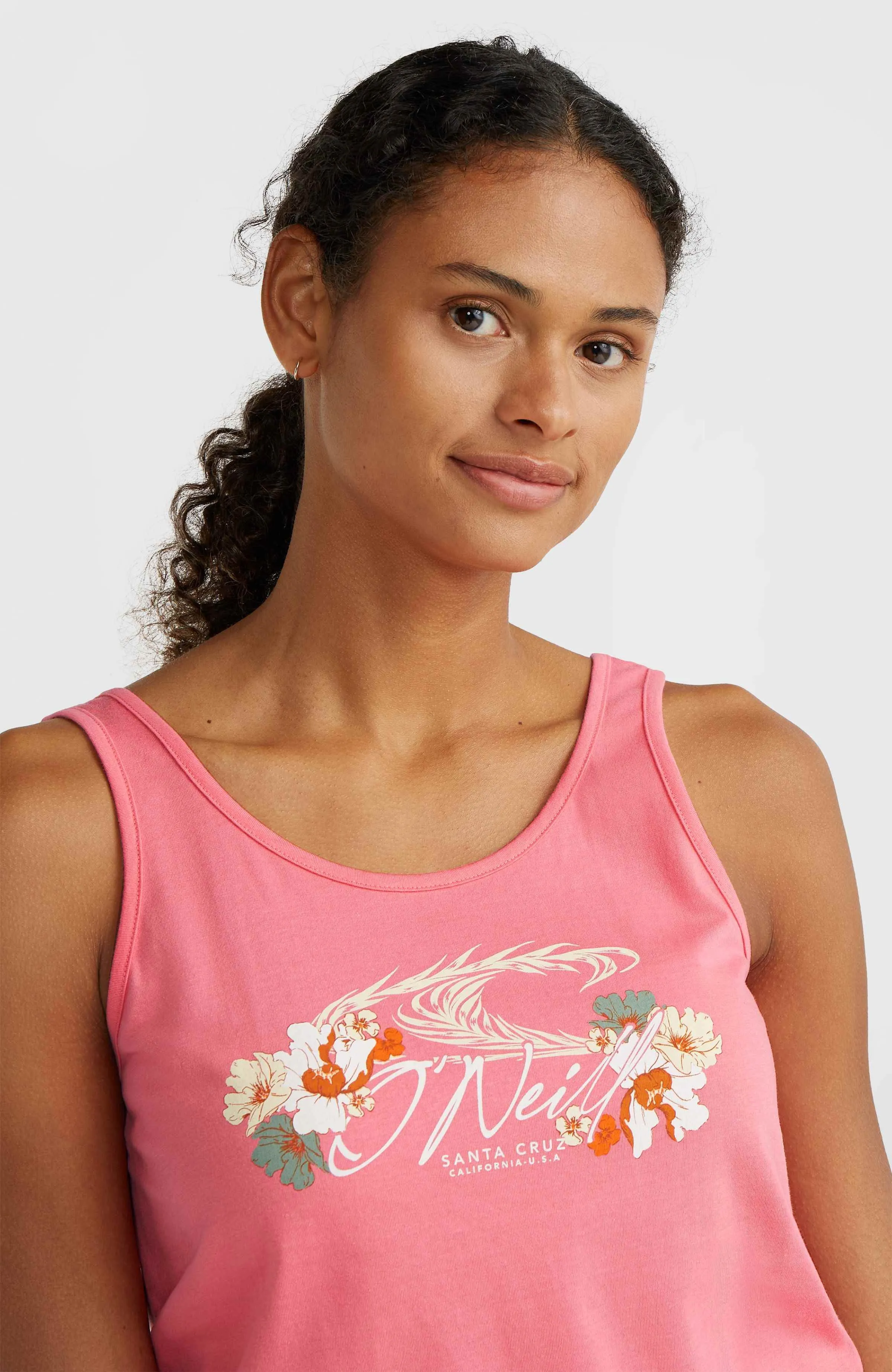 Luana Graphic Tank Top | Perfectly Pink