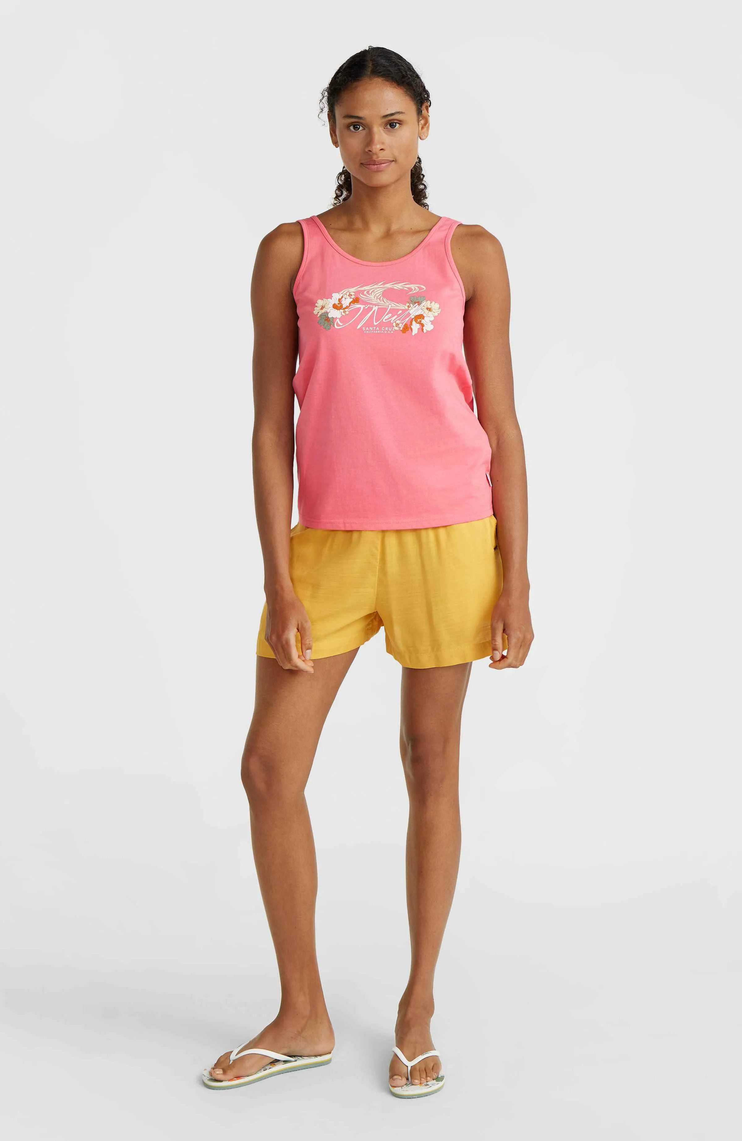 Luana Graphic Tank Top | Perfectly Pink