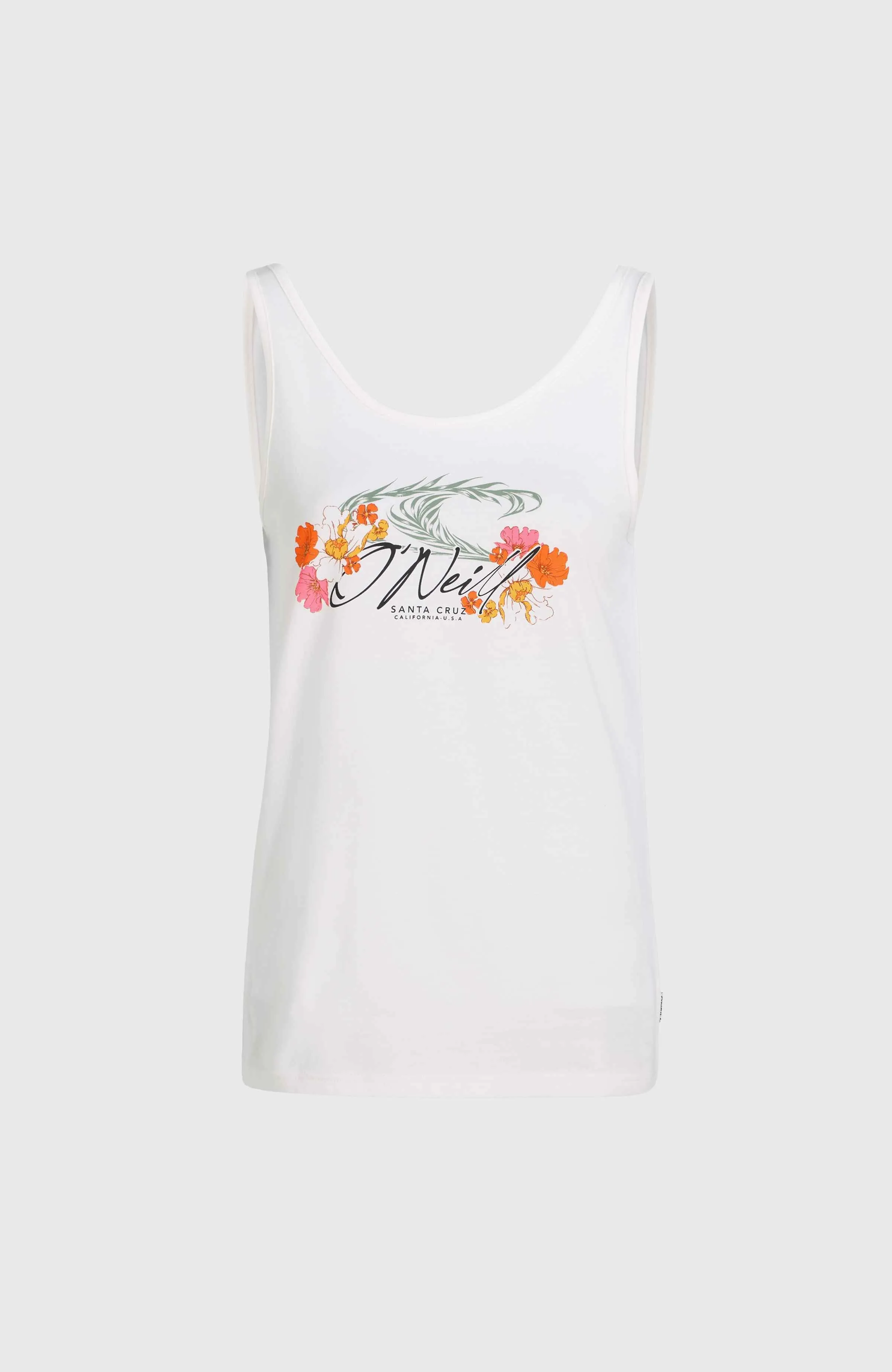 Luana Graphic Tank Top | Snow White