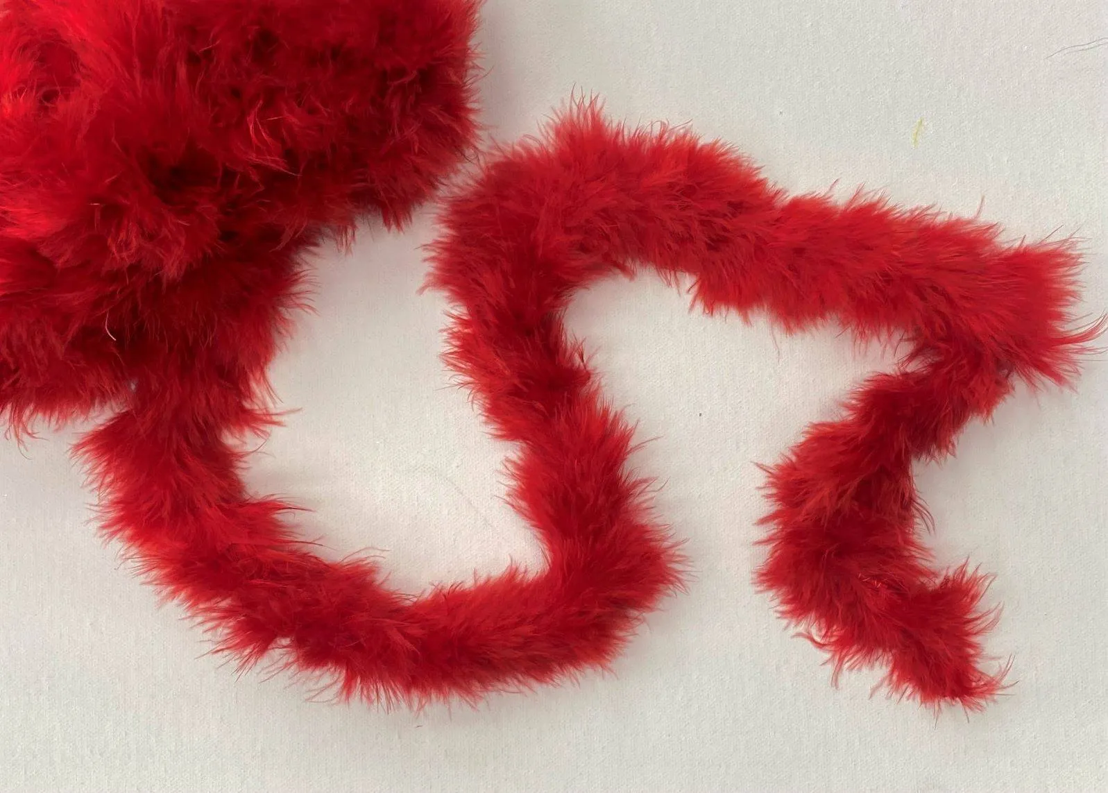 Marabou Fur Strung Trim