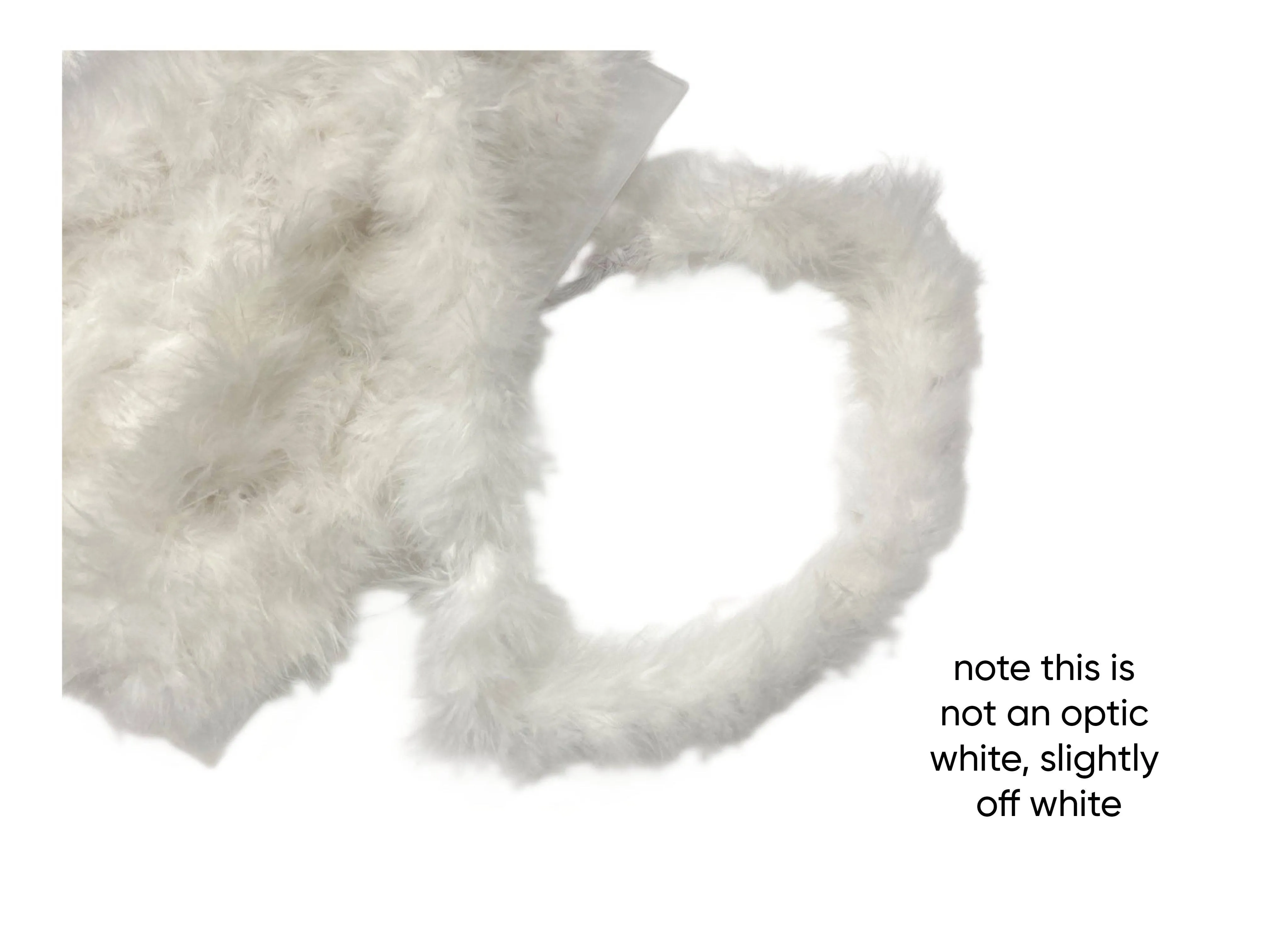 Marabou Fur Strung Trim