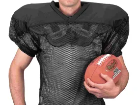 Markwort YOUTH Y71-B Black Football Polyester Mesh Jersey (L/XL)