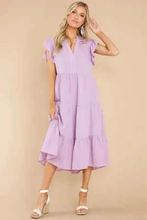 Meaningful Ways Lavender Midi Dress