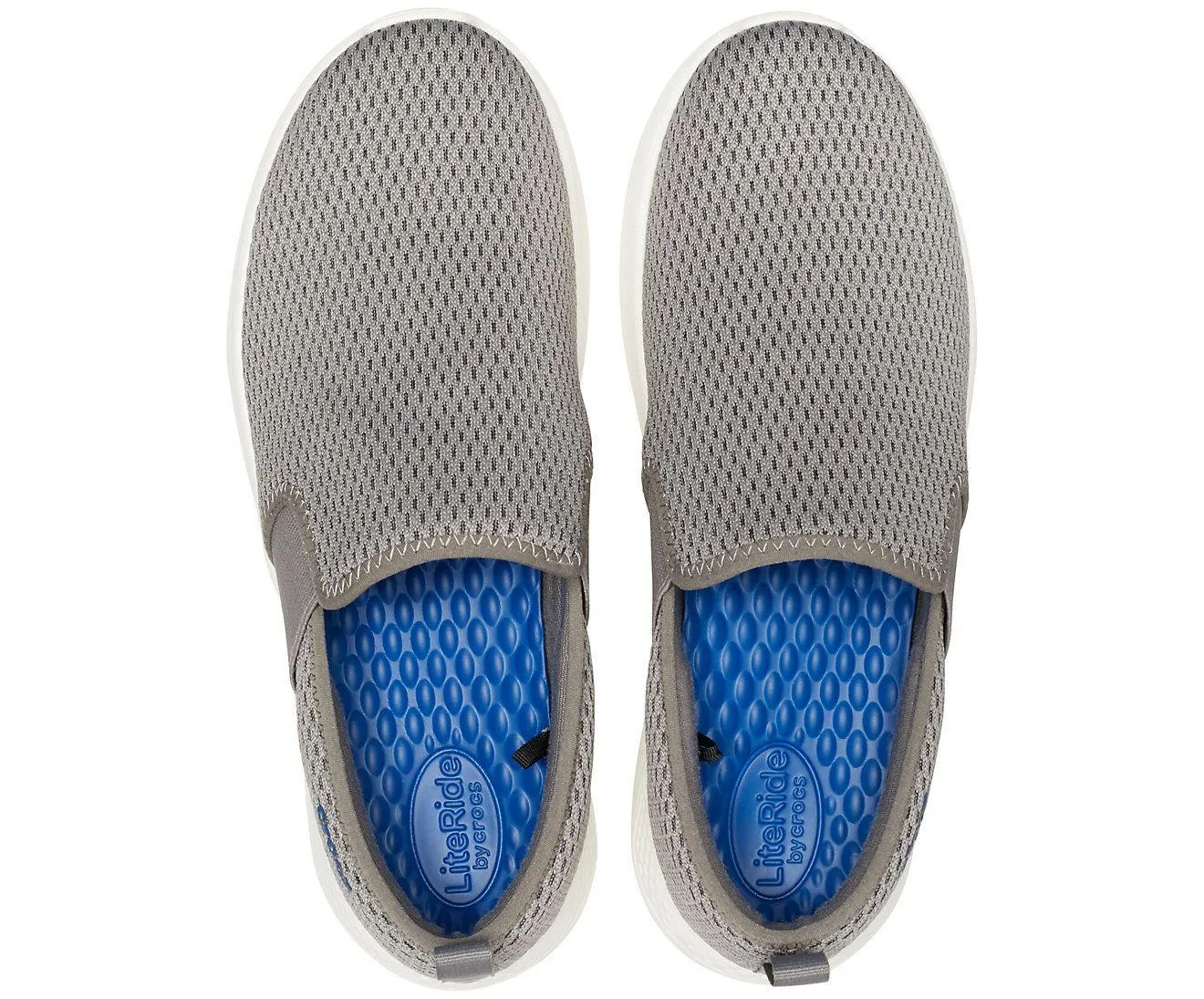 Men LiteRide Mesh Slip-On - Gray