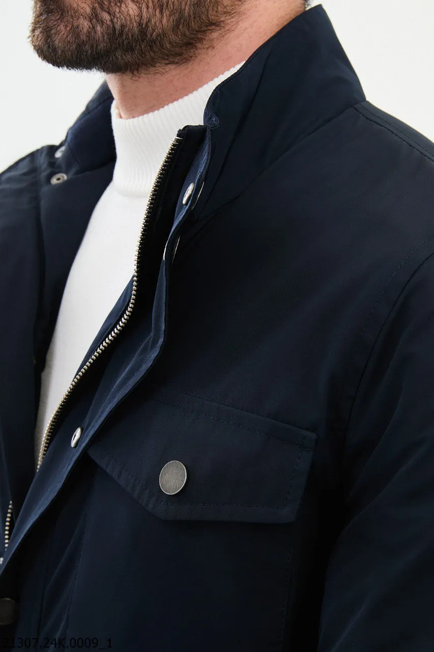 Men's Navy Blue Field Utility Jacket