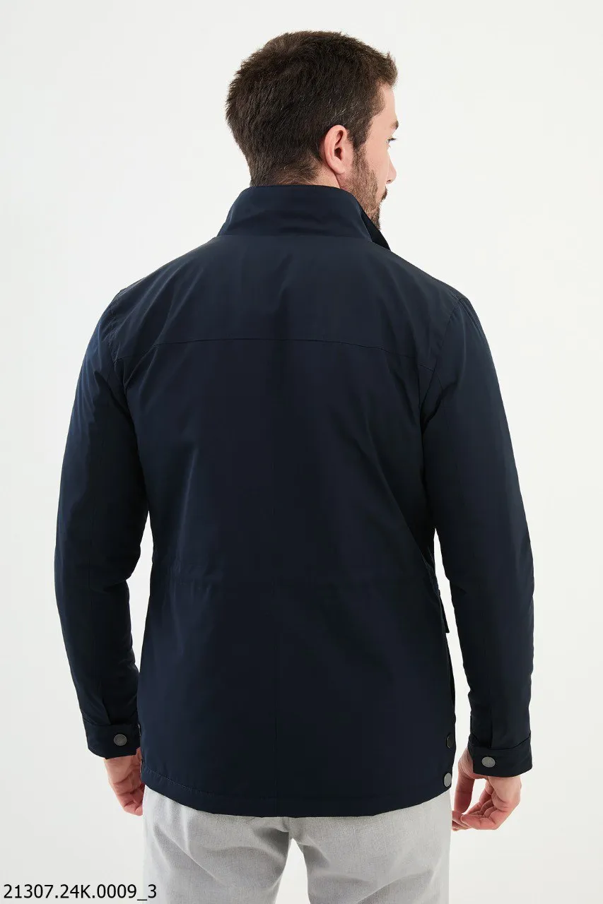 Men's Navy Blue Field Utility Jacket