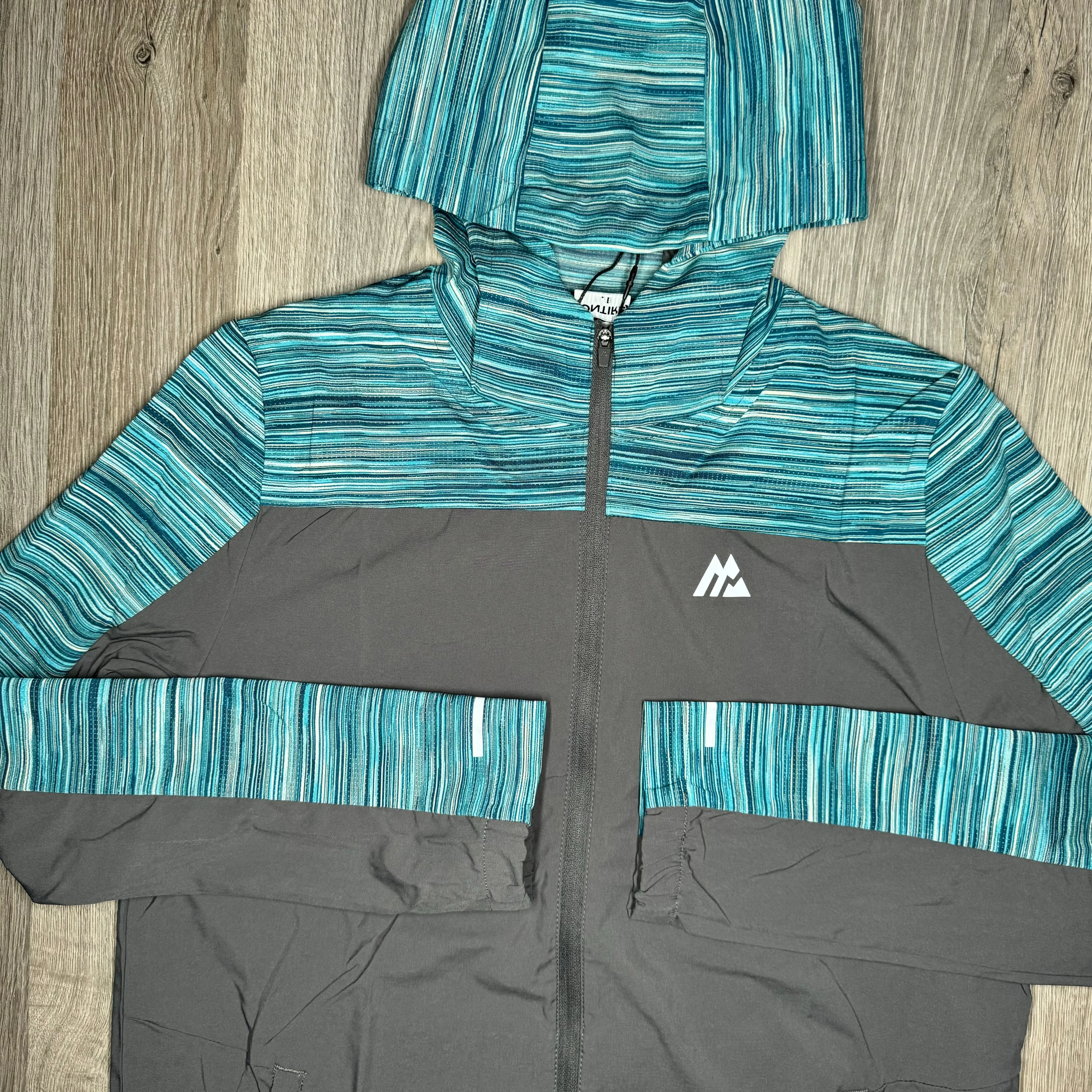 Montirex Trail Windrunner - Grey / Teal (Junior)