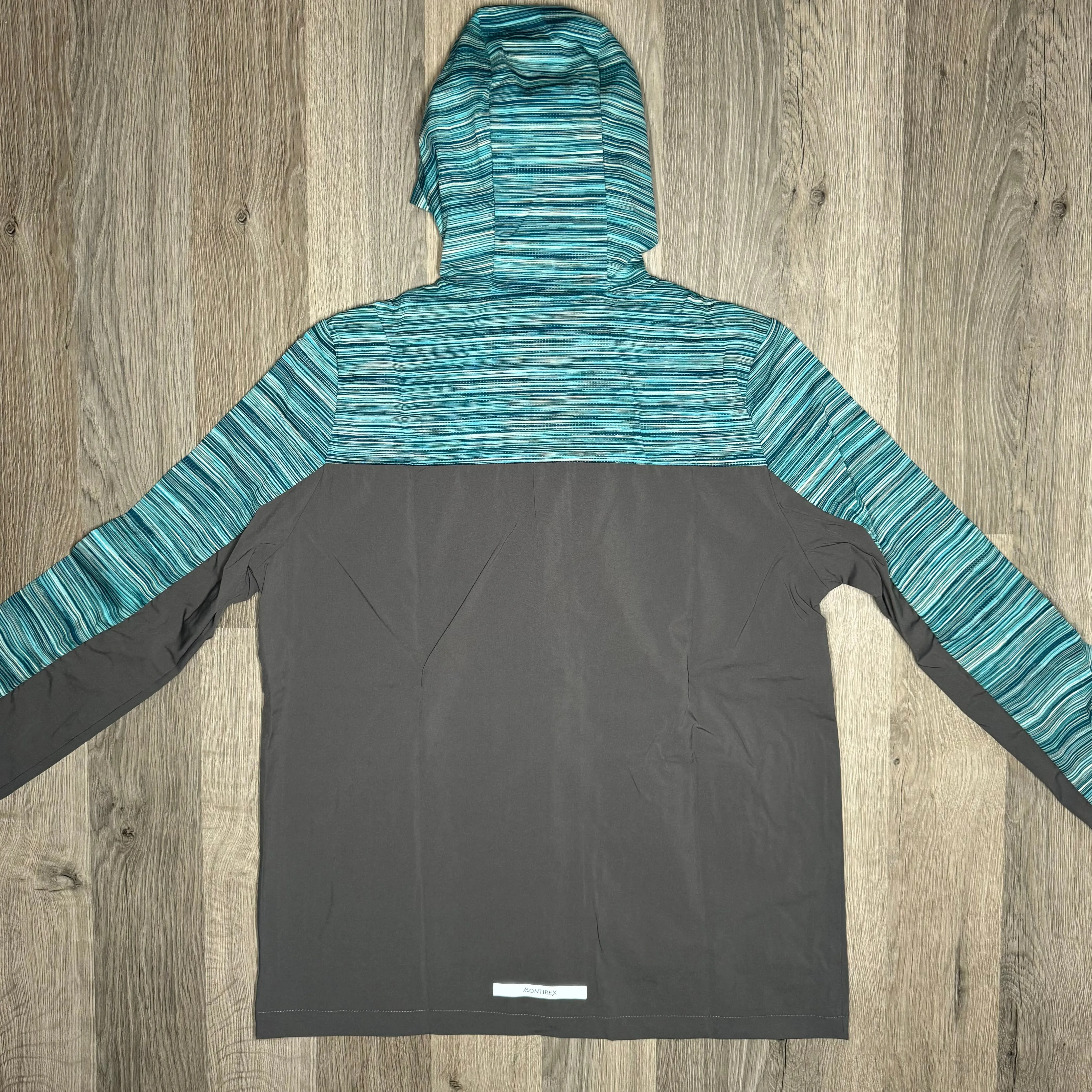 Montirex Trail Windrunner - Grey / Teal (Junior)