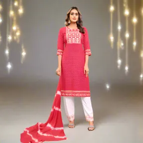 Naira Cut Party Wear Women Kurta Suit