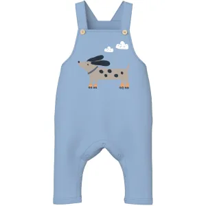 Name It Cerulean Dog On Wheels Vonne Sweat Overall