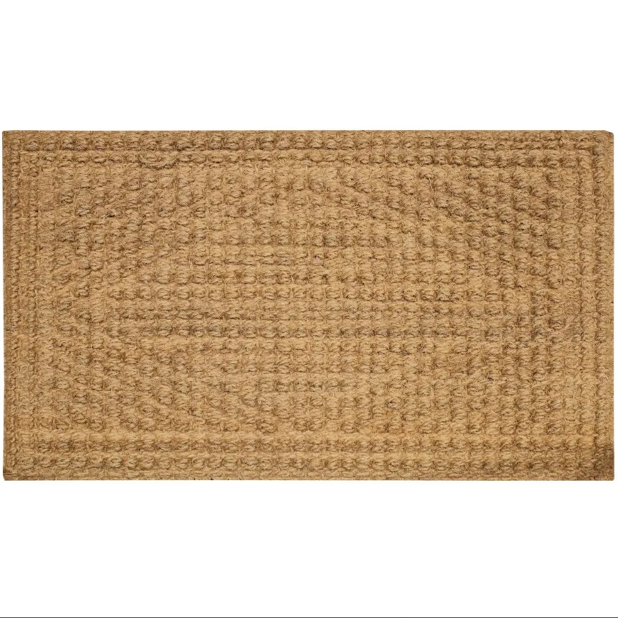 Natural Clean Eco Door Mat, Diamond, Natural (750mm x 450mm)