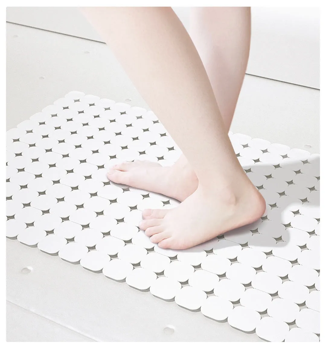 Non-Slip Easy Fold Bathroom Mat