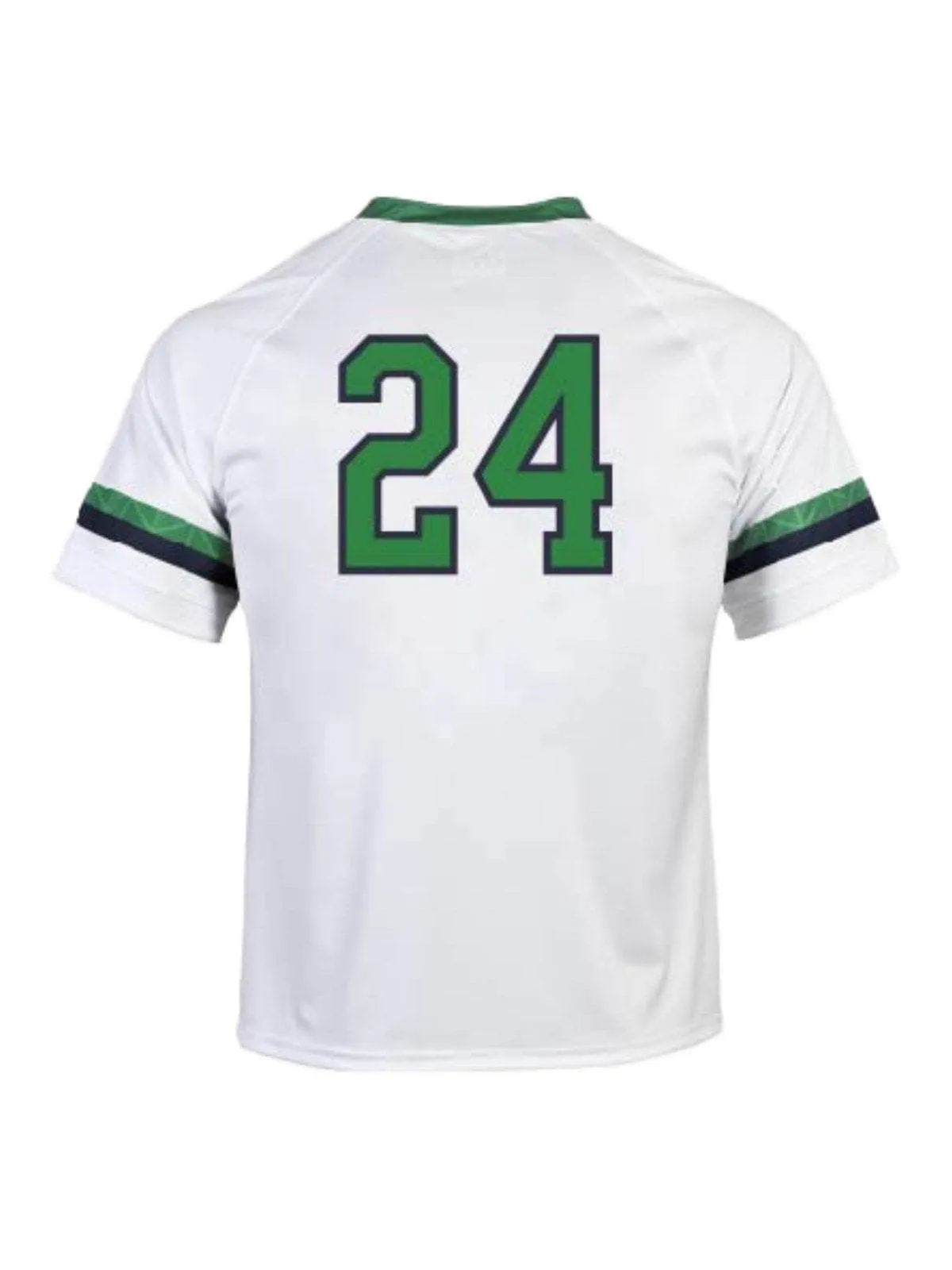 Notre Dame Fighting Irish Under Armour White #24 Replica Lacrosse LAX Jersey