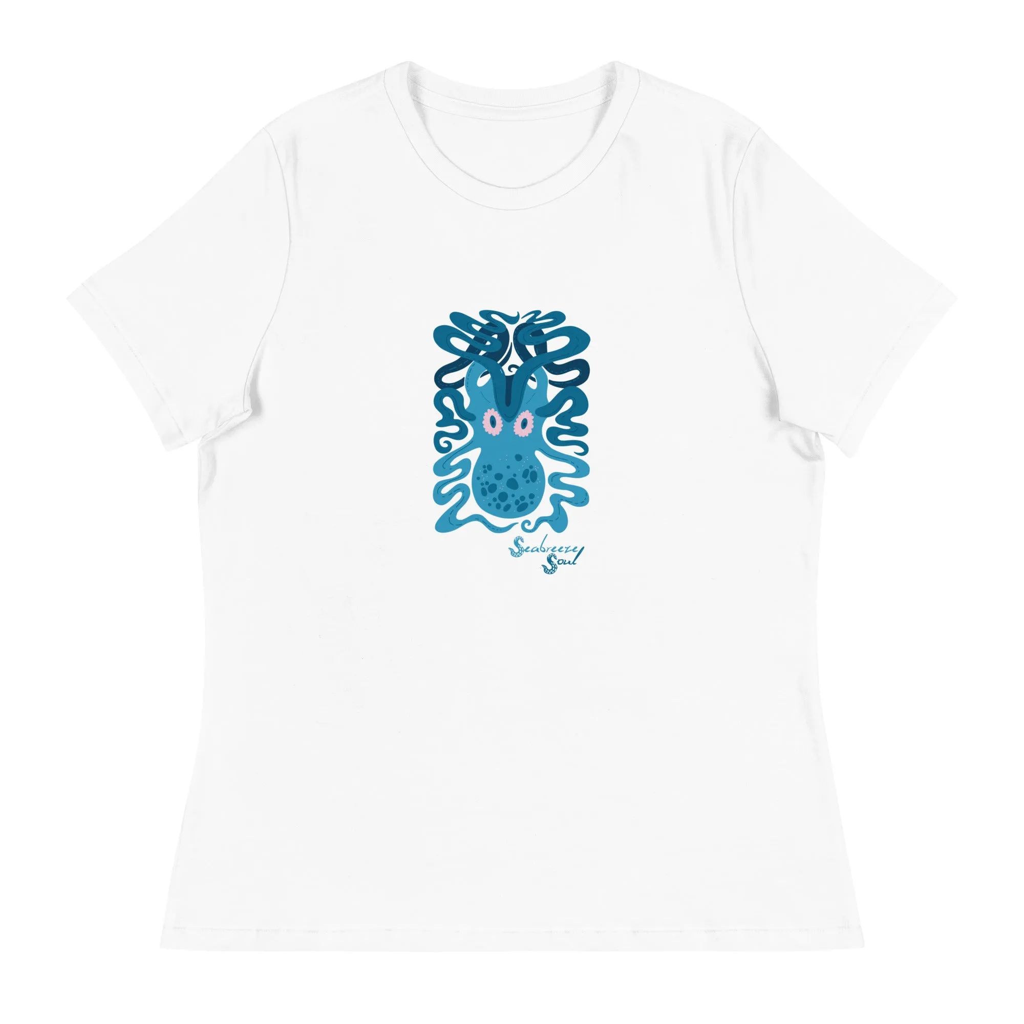 Octo One Women's Relaxed Tee ~ Seabreeze Soul