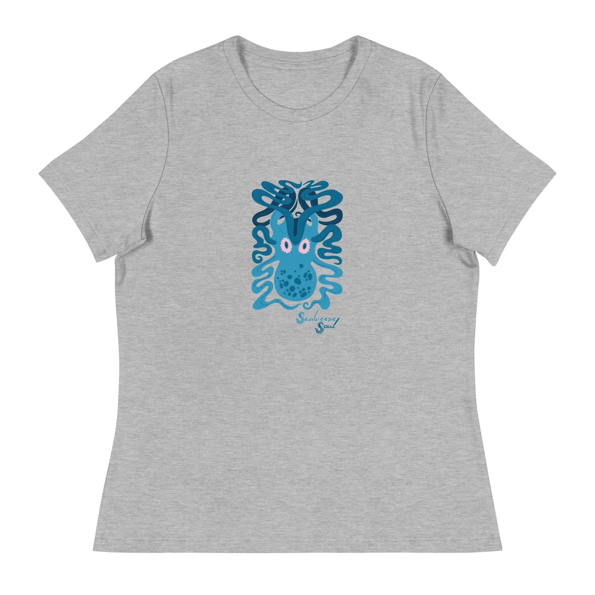 Octo One Women's Relaxed Tee ~ Seabreeze Soul