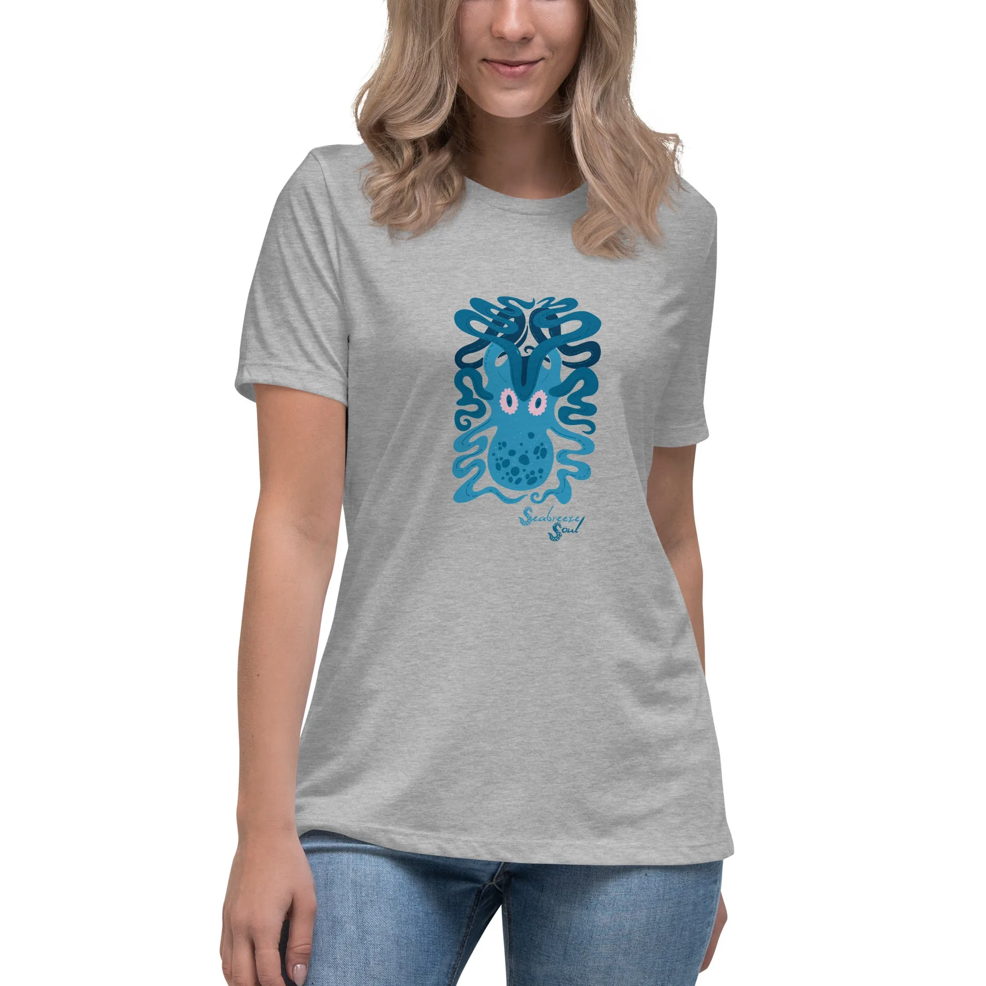 Octo One Women's Relaxed Tee ~ Seabreeze Soul