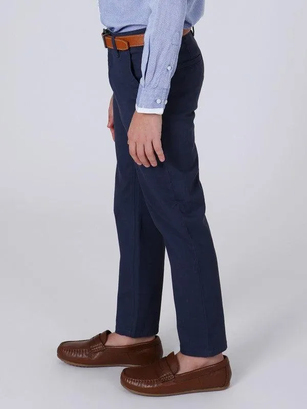 One Friday Navy Blue Chinos