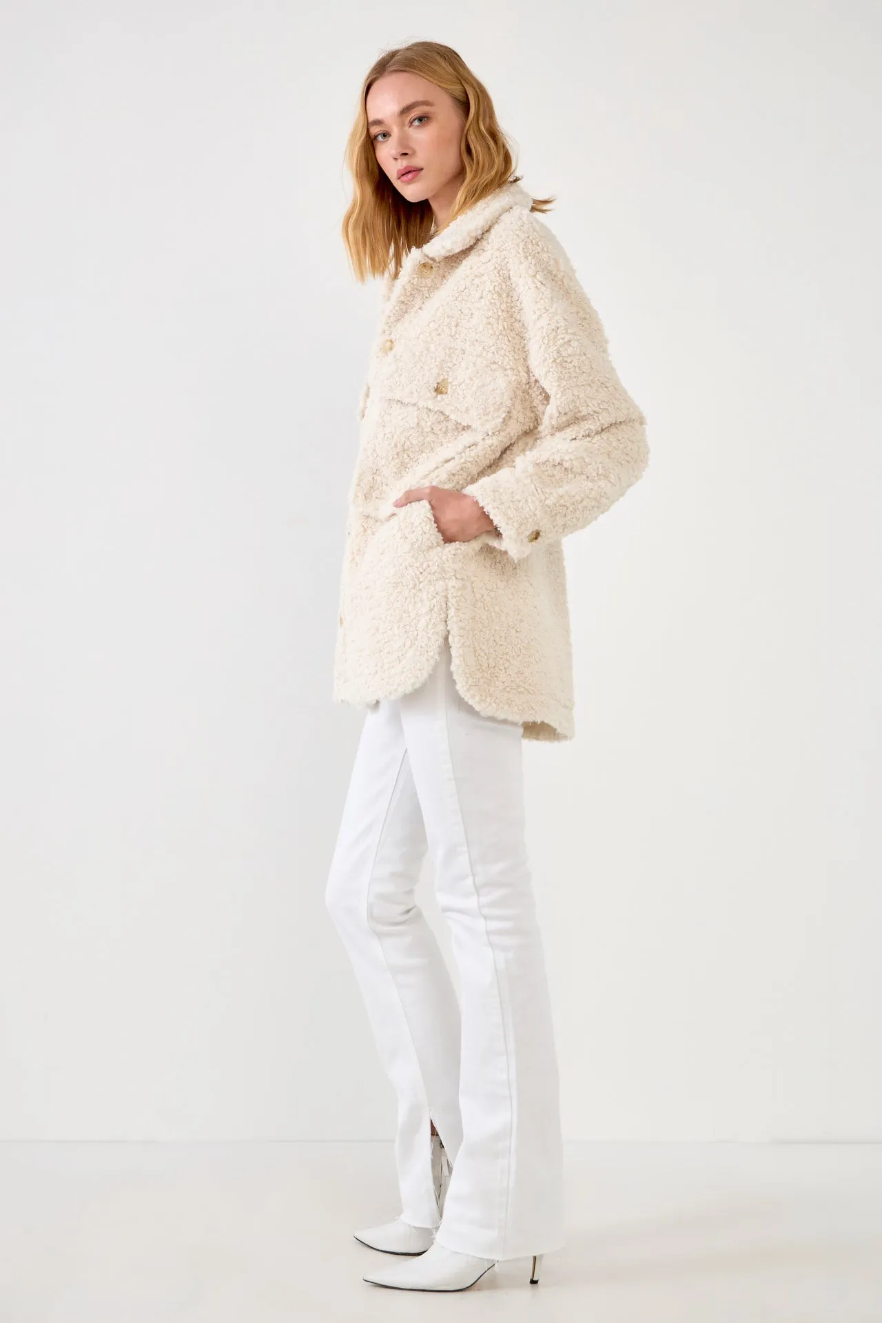 Oversized Sherpa Jacket