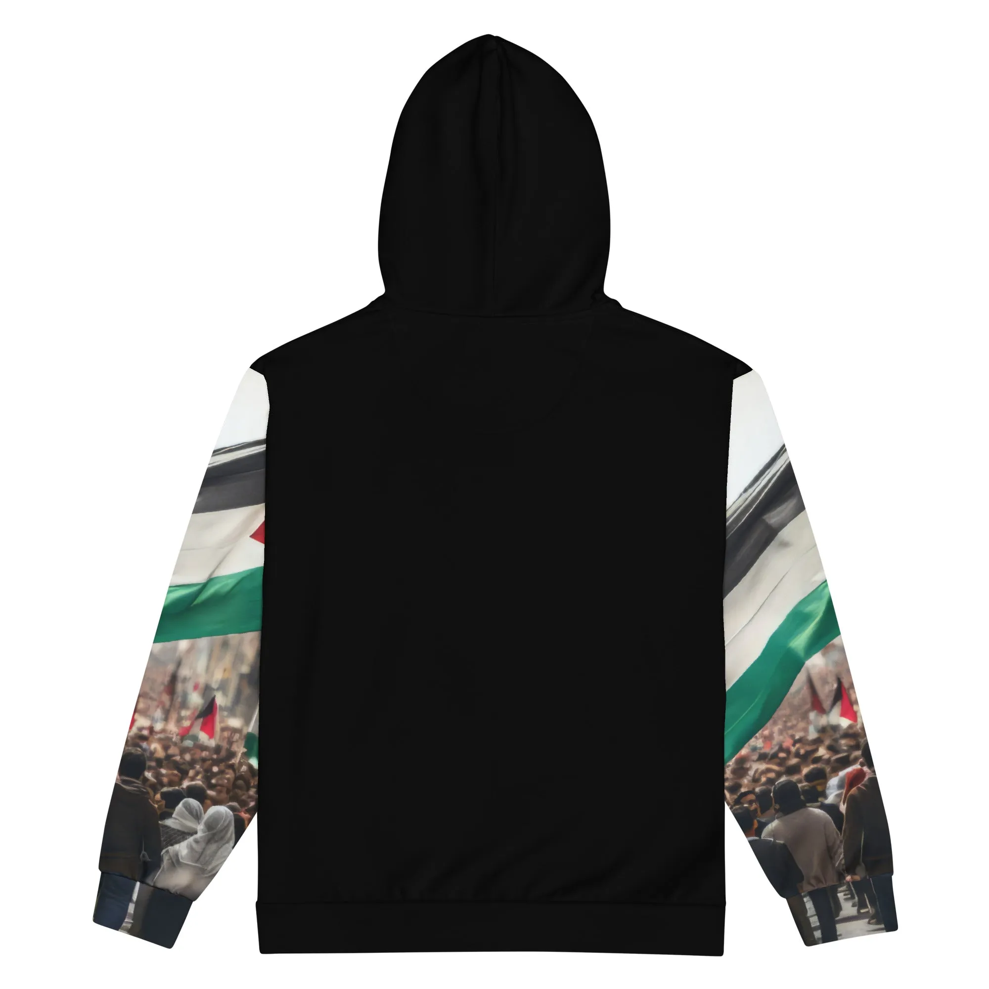 Palestine Portrait Women zip hoodie