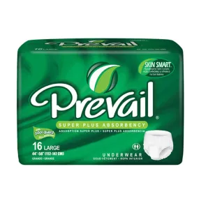 Prevail PVS-512 Adult Absorbent Underwear. Case of 72