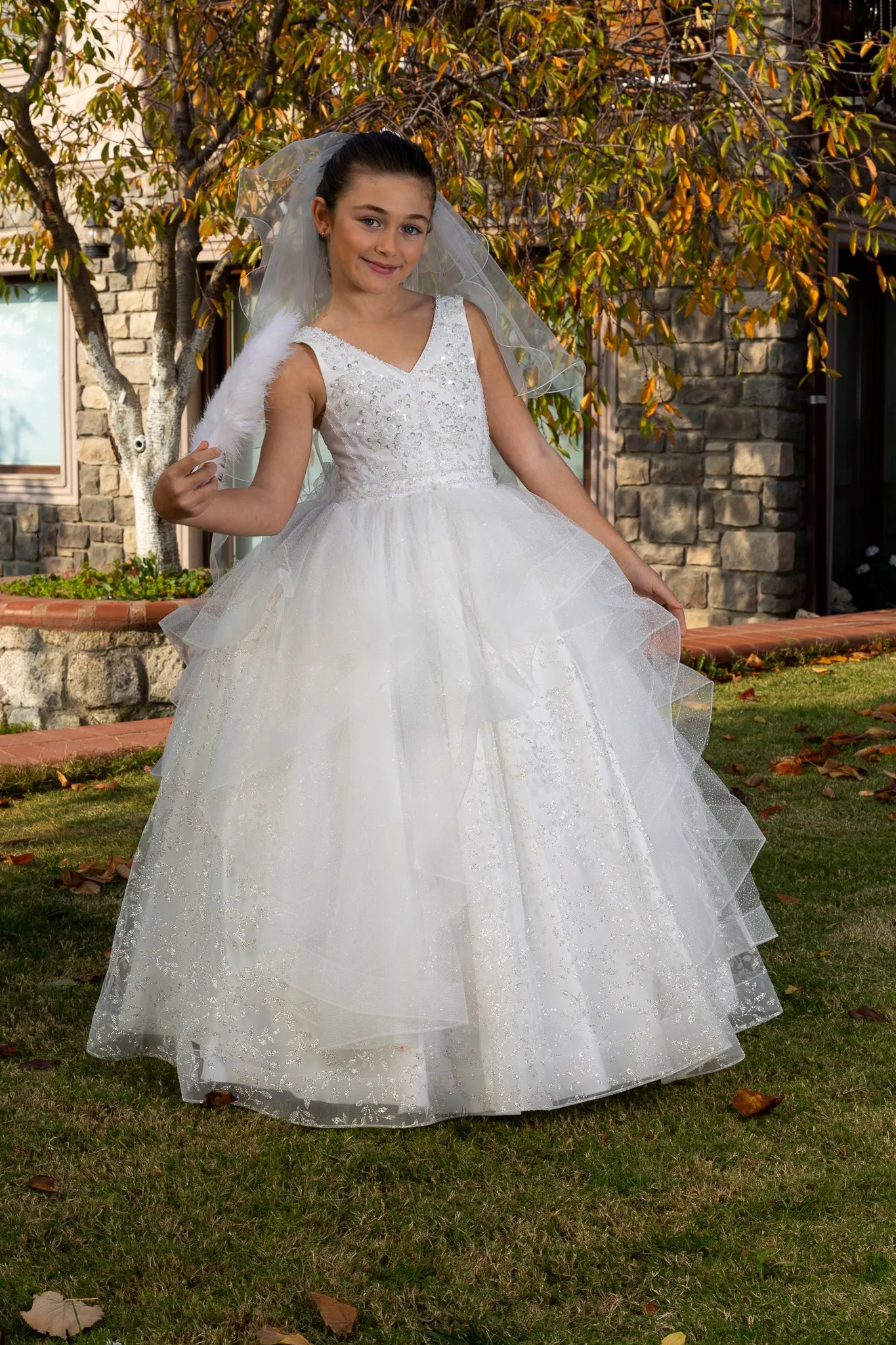 Princess Poise Girls Formal Dress