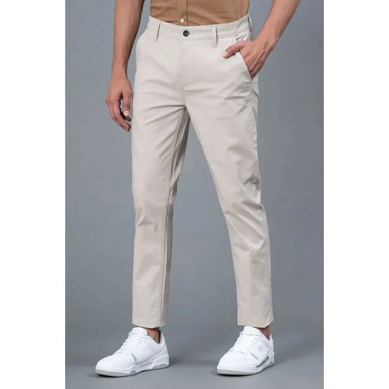 RedTape Casual Chinos For Men |  Solid Woven Chinos | Skinny |Comfortable & Breathable | Durable & Moisture Absorbent | Cotton Chinos For Men