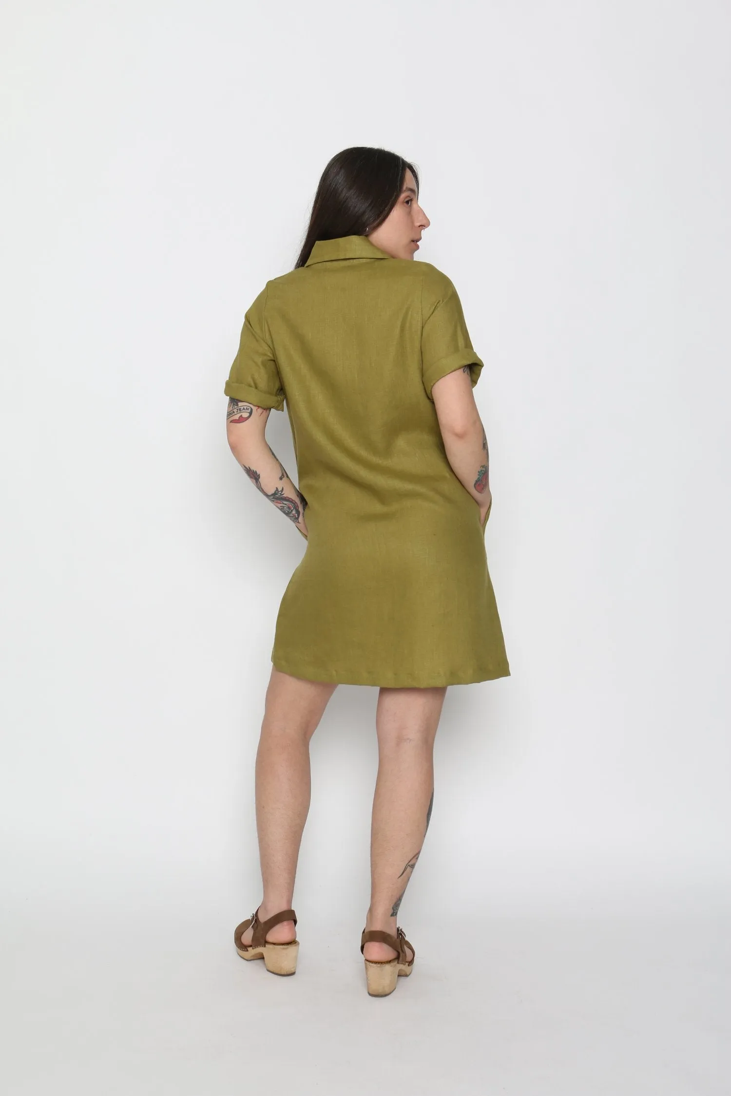 Revolution Dress - Avocado