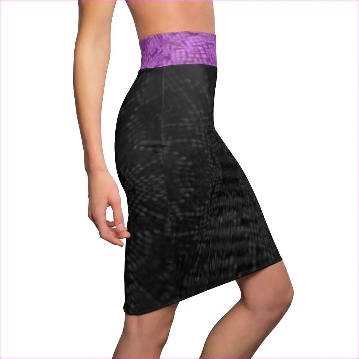 Royal Snakeskin Pencil Skirt Voluptuous ( ) SIze Available- Ships from The US