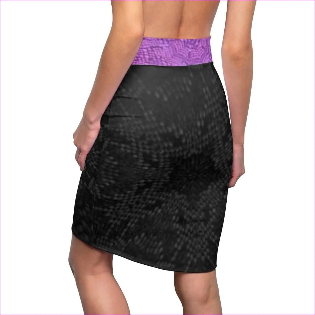 Royal Snakeskin Pencil Skirt Voluptuous ( ) SIze Available- Ships from The US