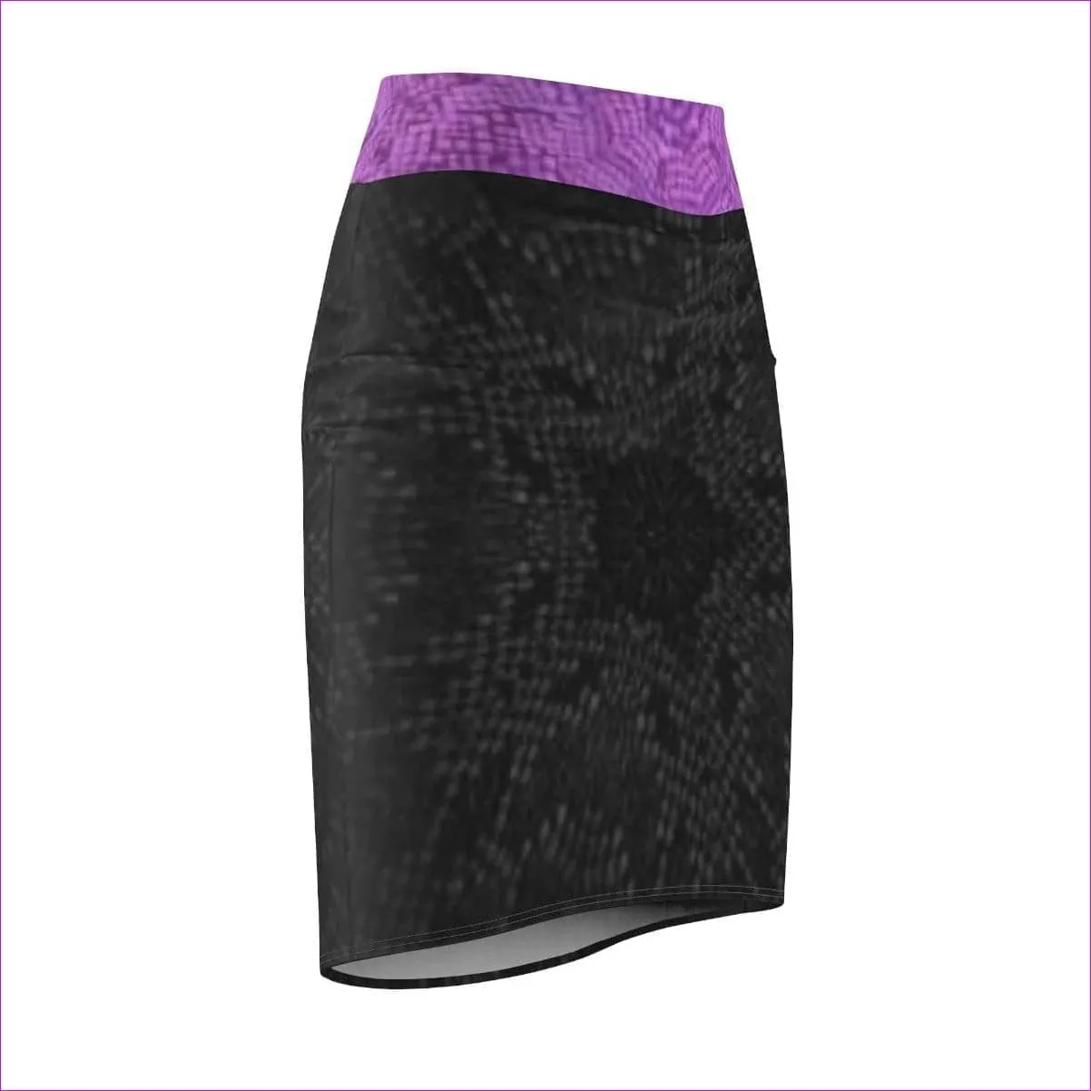 Royal Snakeskin Pencil Skirt Voluptuous ( ) SIze Available- Ships from The US