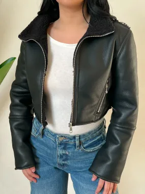 Samantha Leather Jacket (Black)