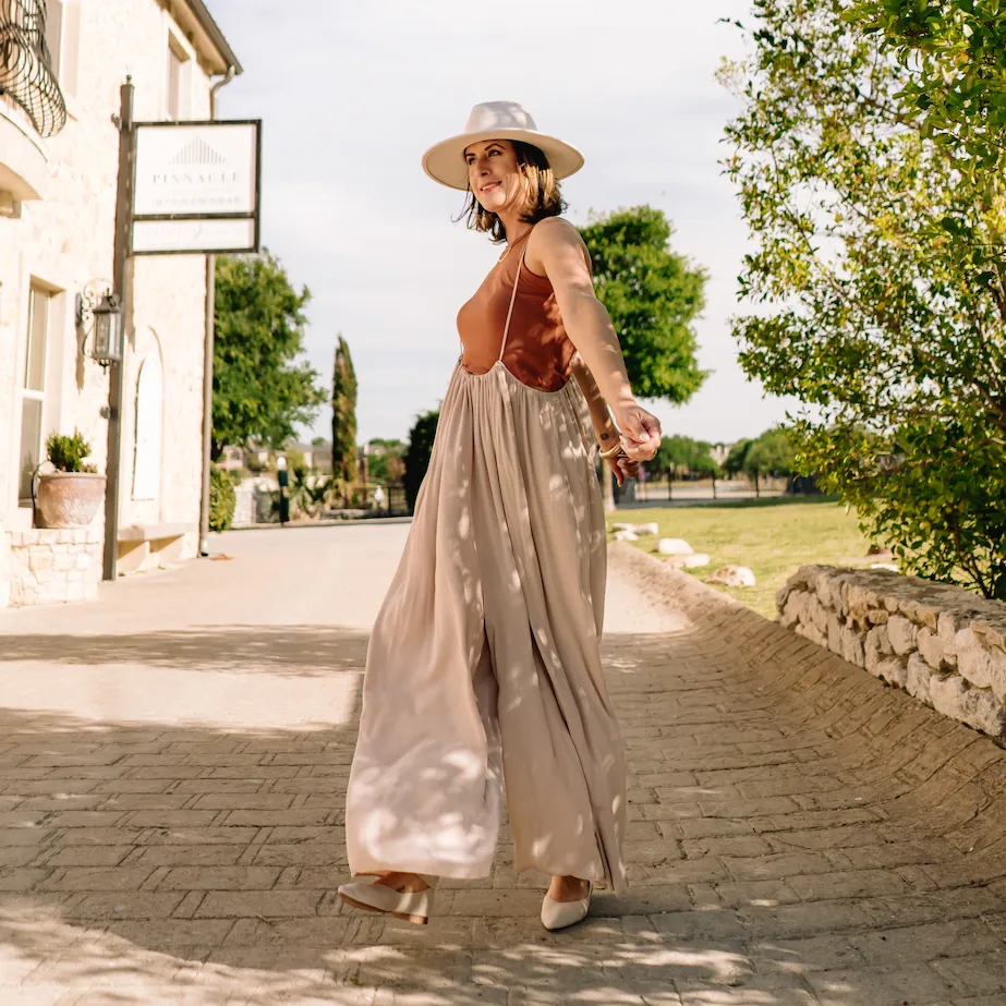 Santa Cruz Wide Leg Flowy Jumpsuit