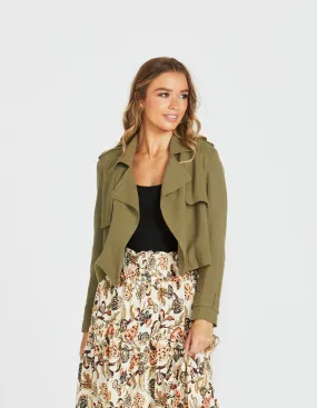 Sass Sawyer Jacket - Khaki