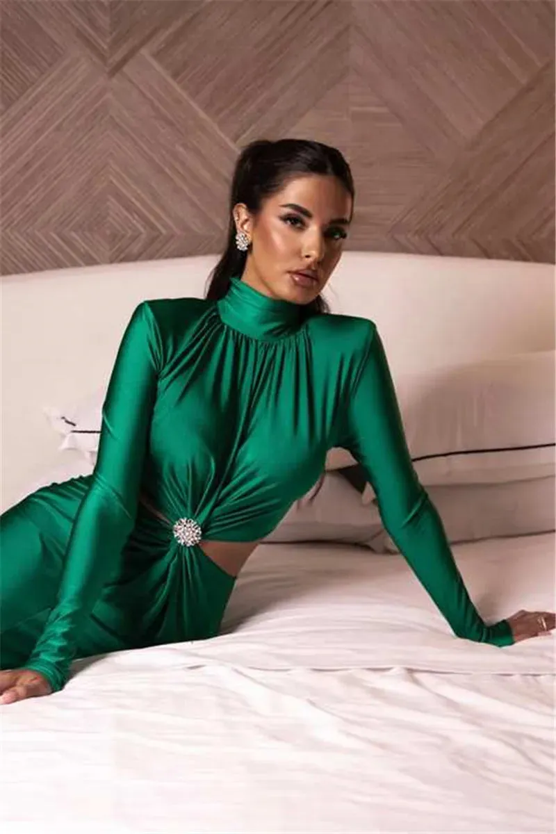 Sexy Maxi Dress For Women Long Sleeve Dress