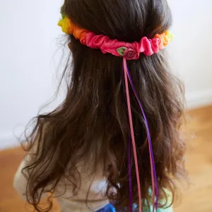 Silk Rainbow Garland