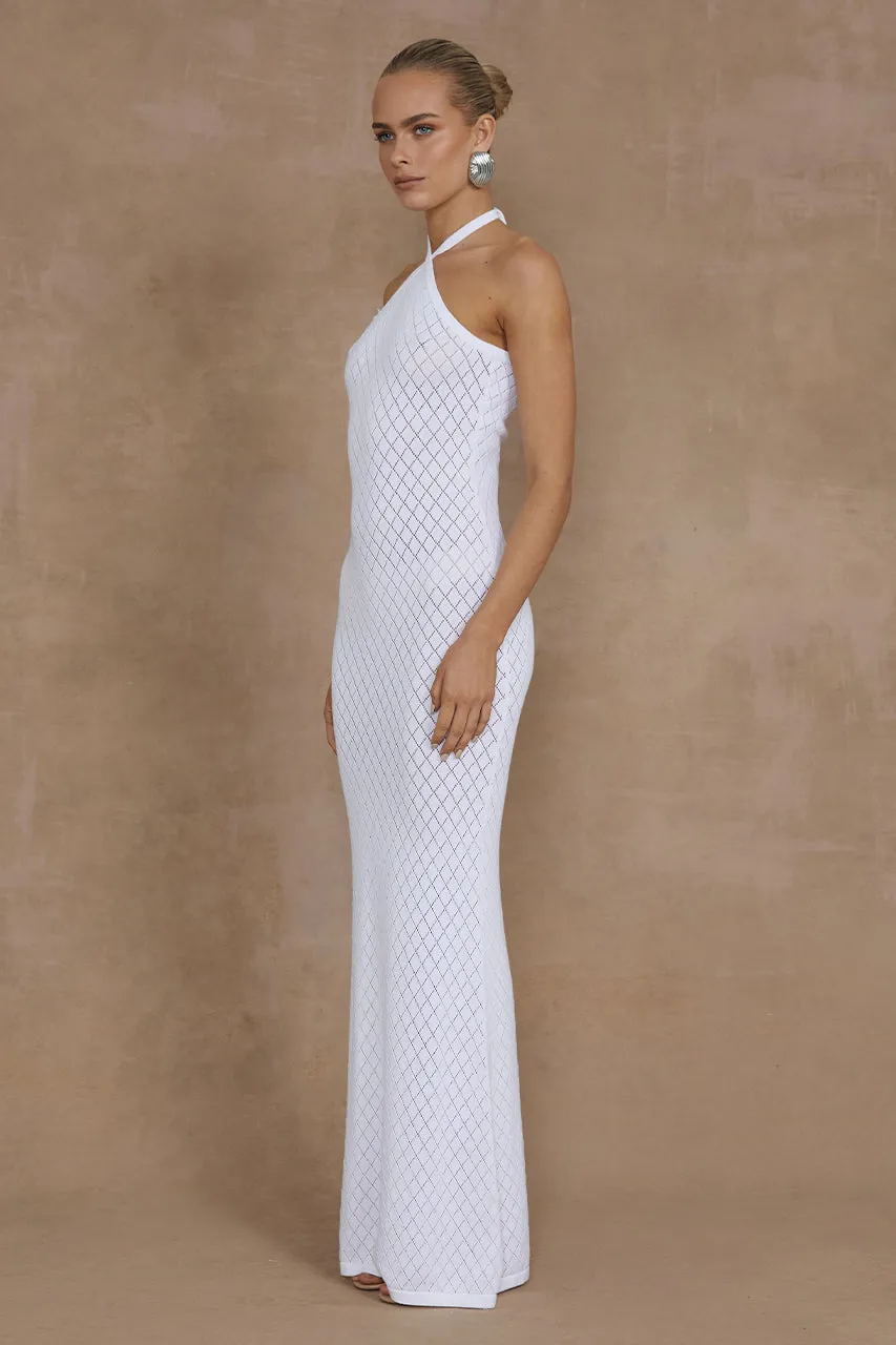 SIMI MAXI DRESS - WHITE