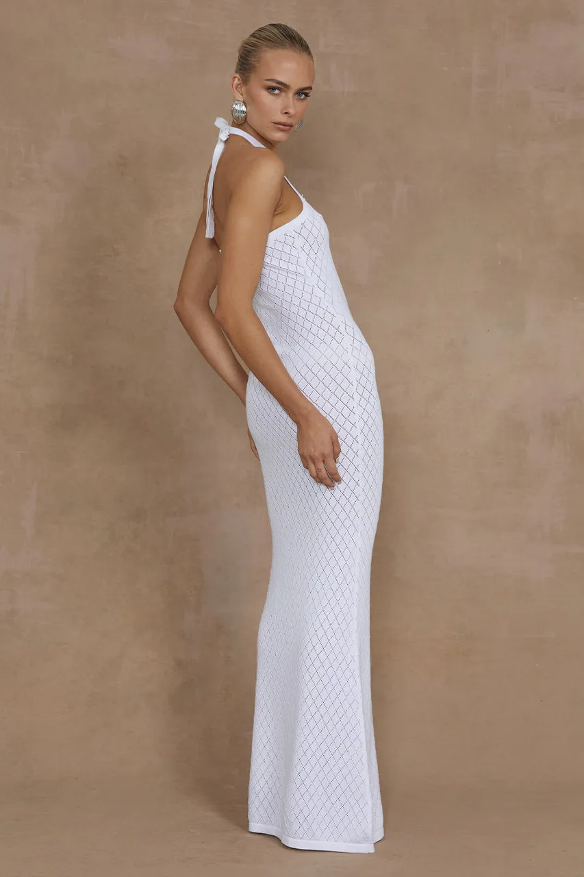 SIMI MAXI DRESS - WHITE