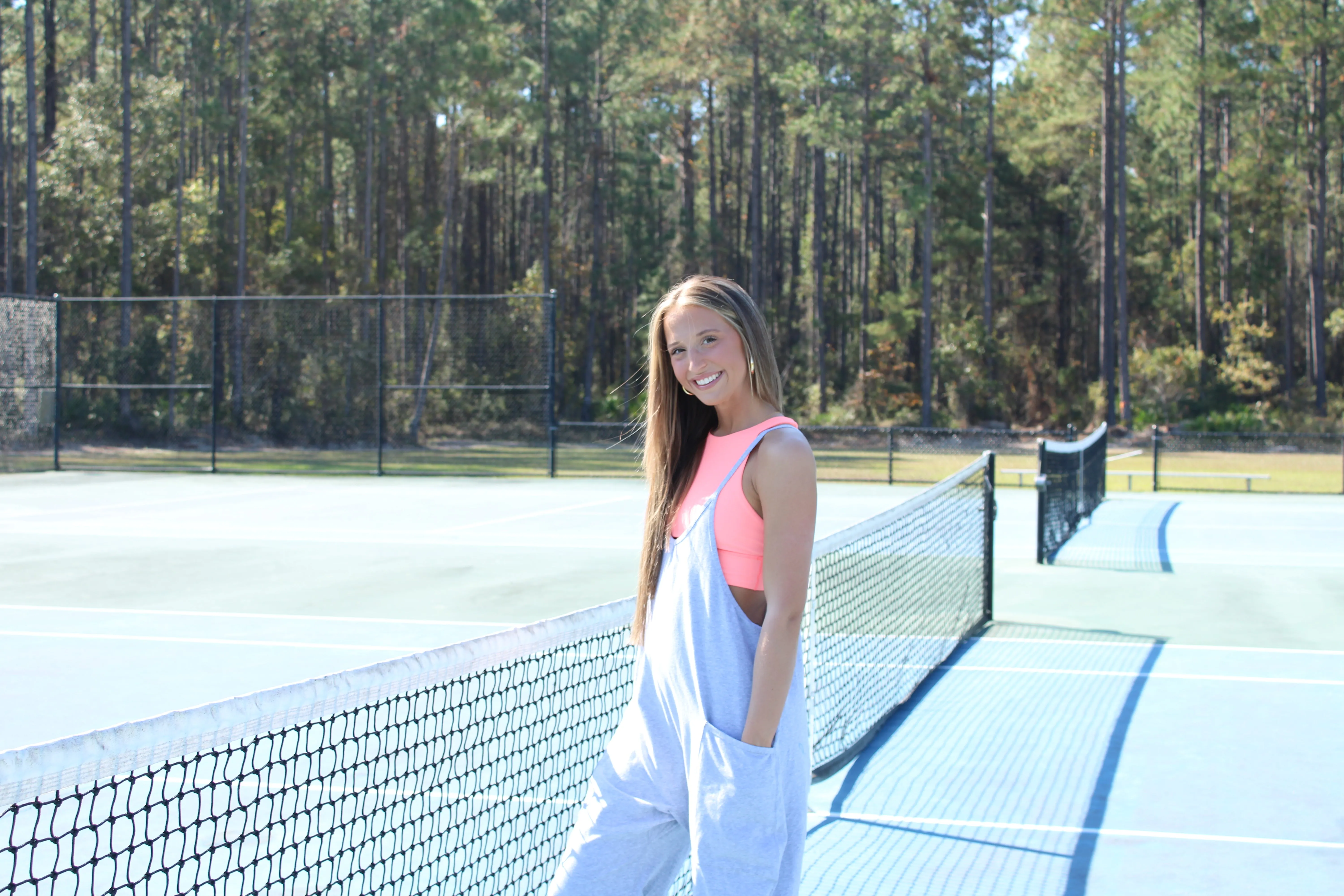 Slouchy Jumpsuit- Grey