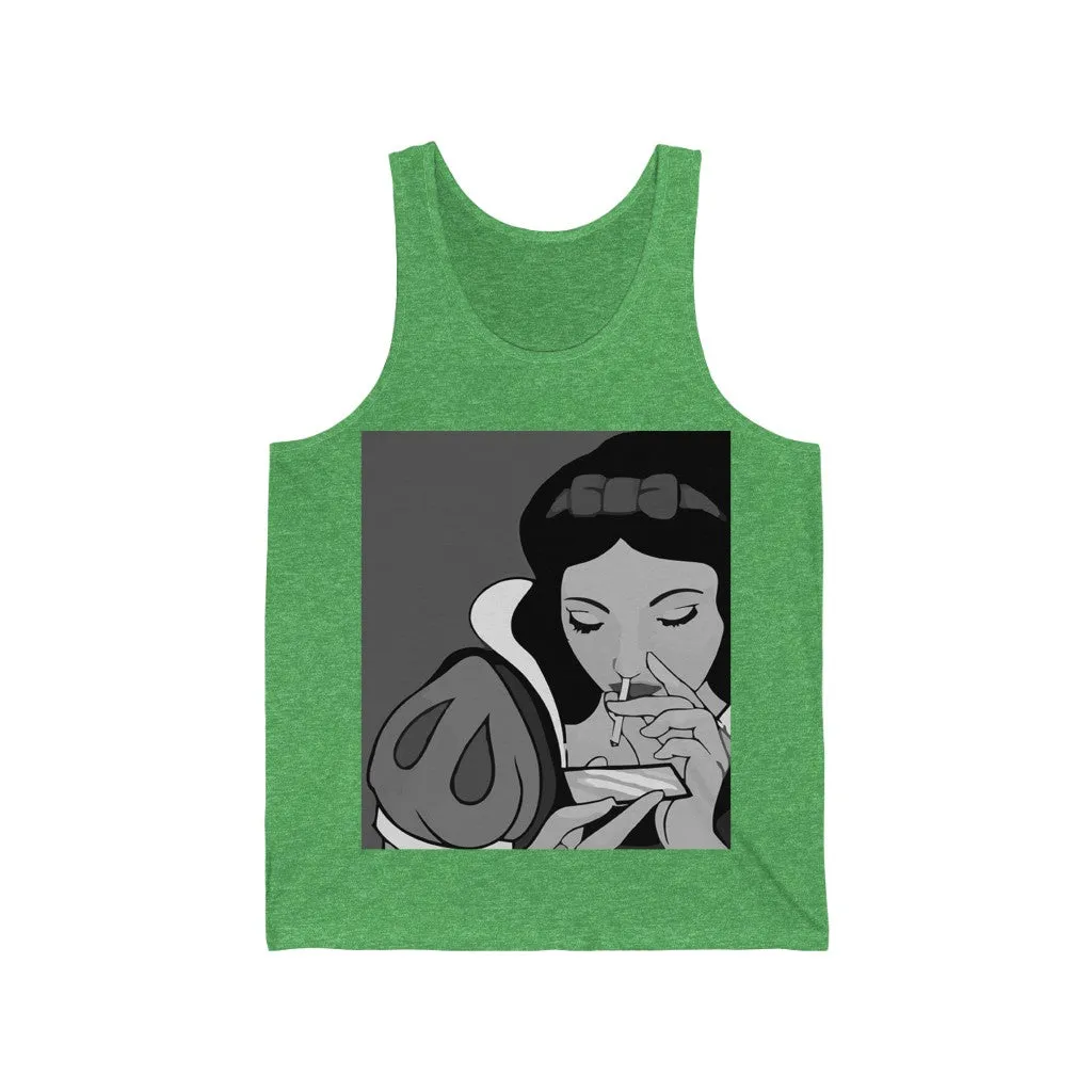 Snow White Unisex Jersey Tank