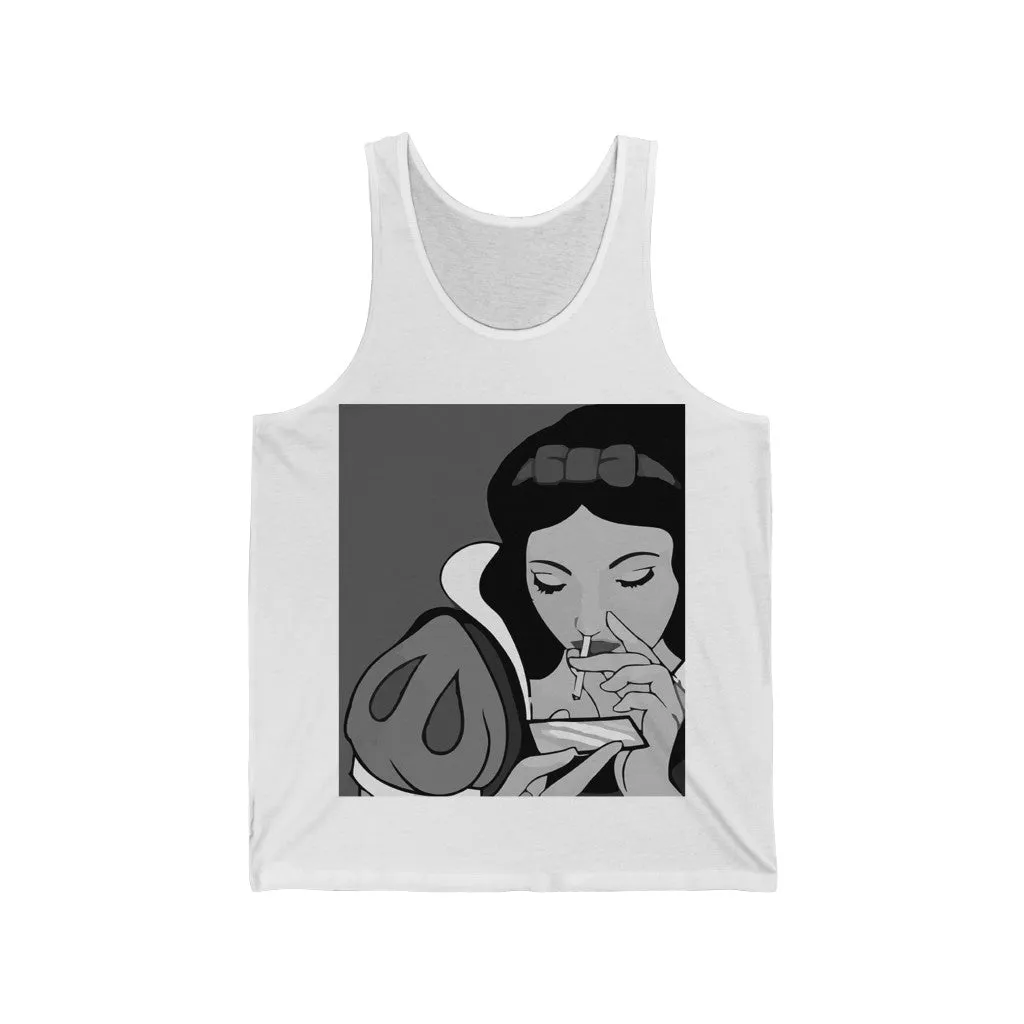 Snow White Unisex Jersey Tank