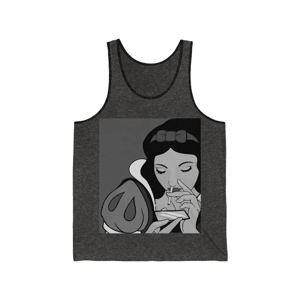 Snow White Unisex Jersey Tank