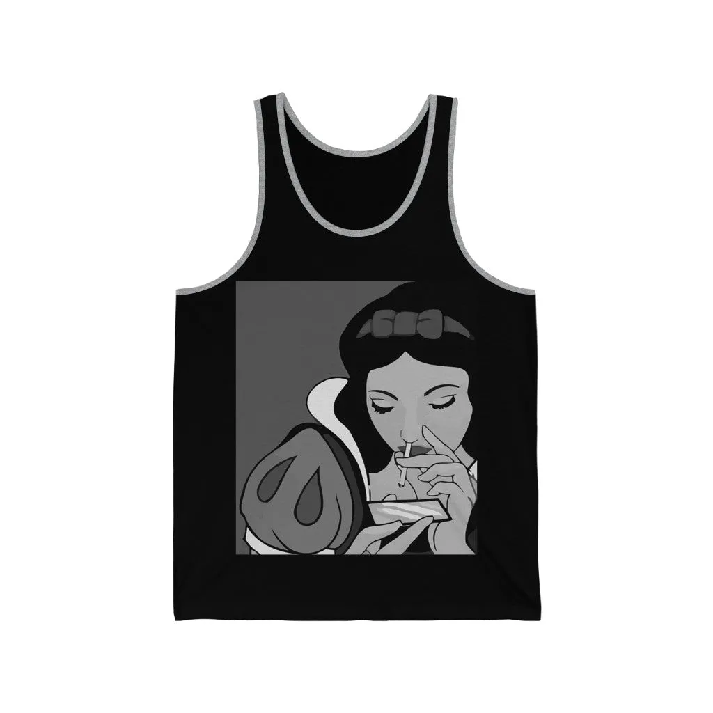 Snow White Unisex Jersey Tank