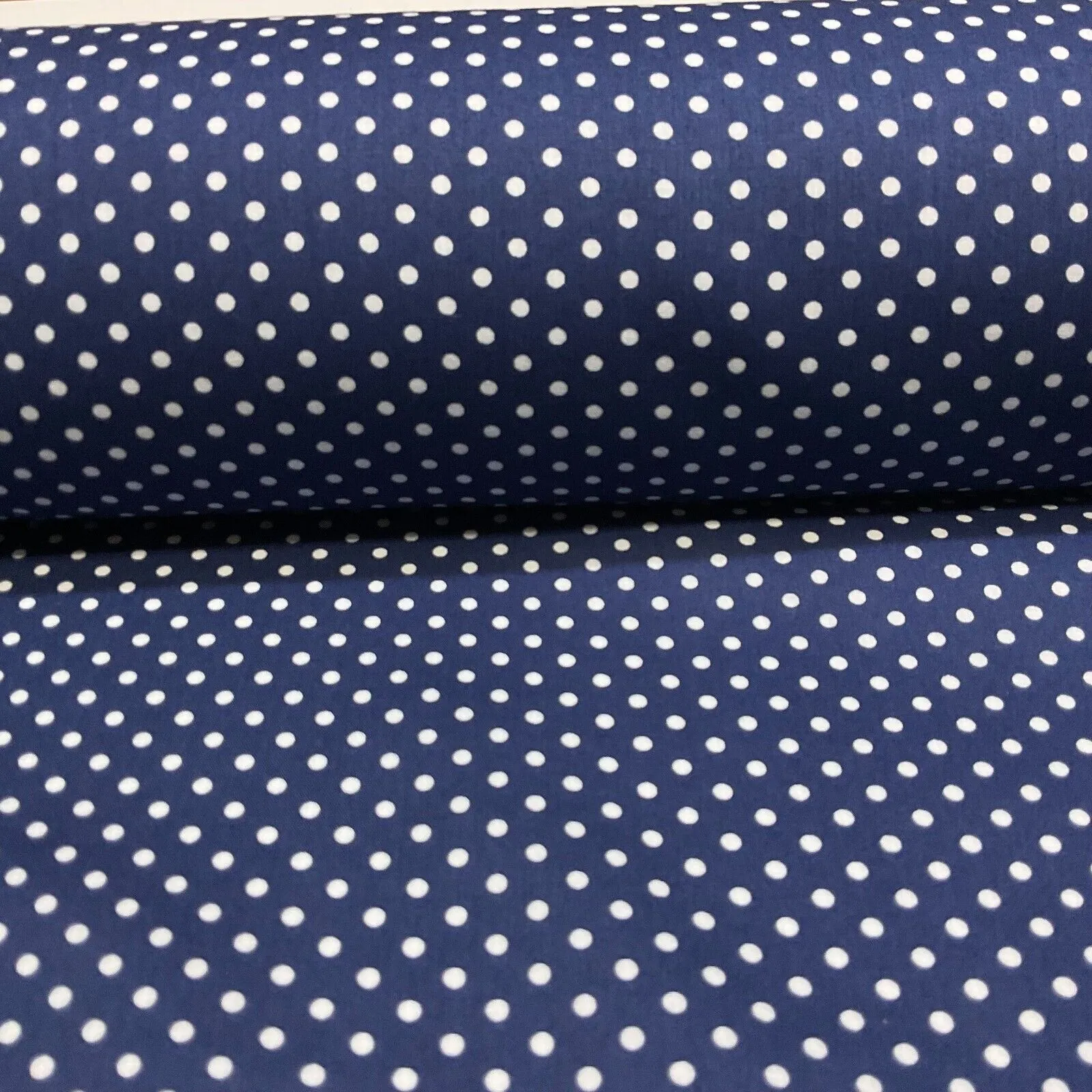 Soft Touch 100% Cotton 4mm pin Spot Dot printed dress fabric M1646