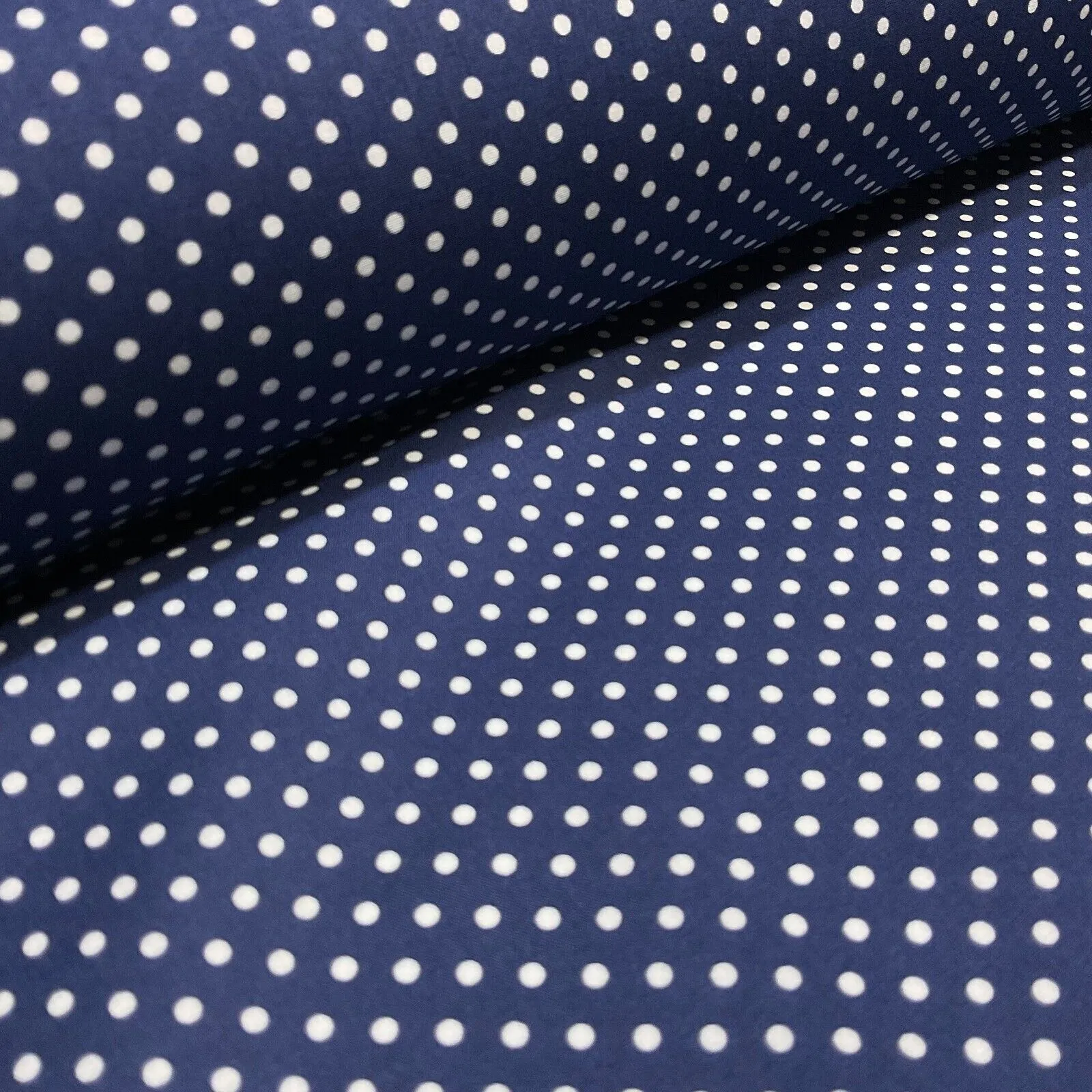 Soft Touch 100% Cotton 4mm pin Spot Dot printed dress fabric M1646