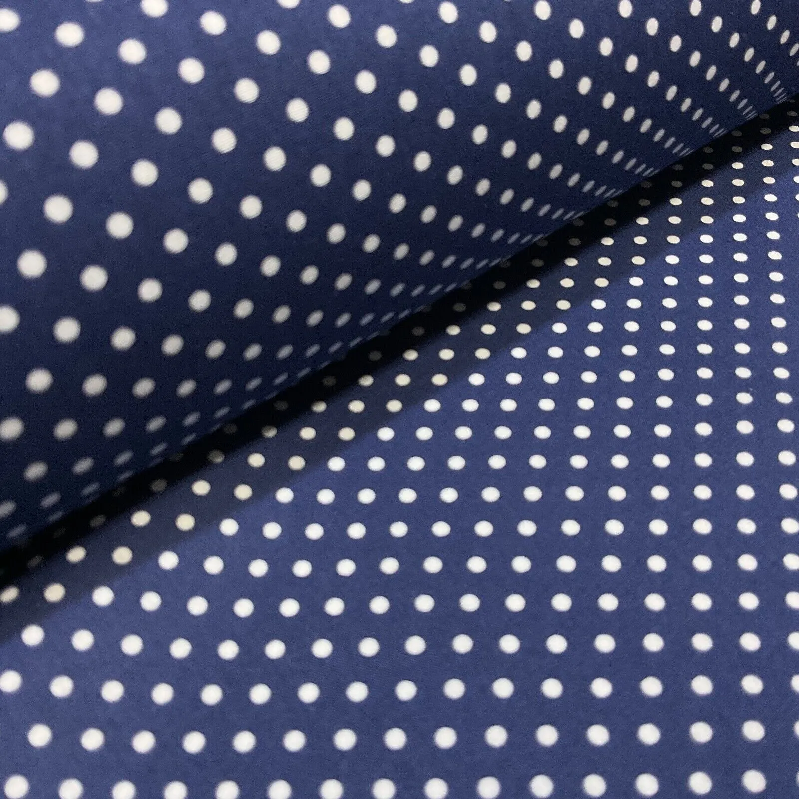 Soft Touch 100% Cotton 4mm pin Spot Dot printed dress fabric M1646