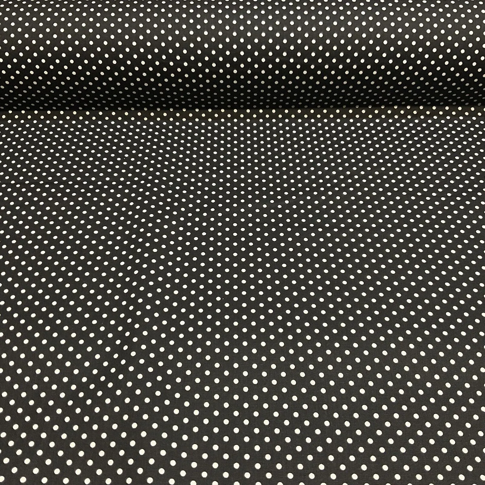 Soft Touch 100% Cotton 4mm pin Spot Dot printed dress fabric M1646