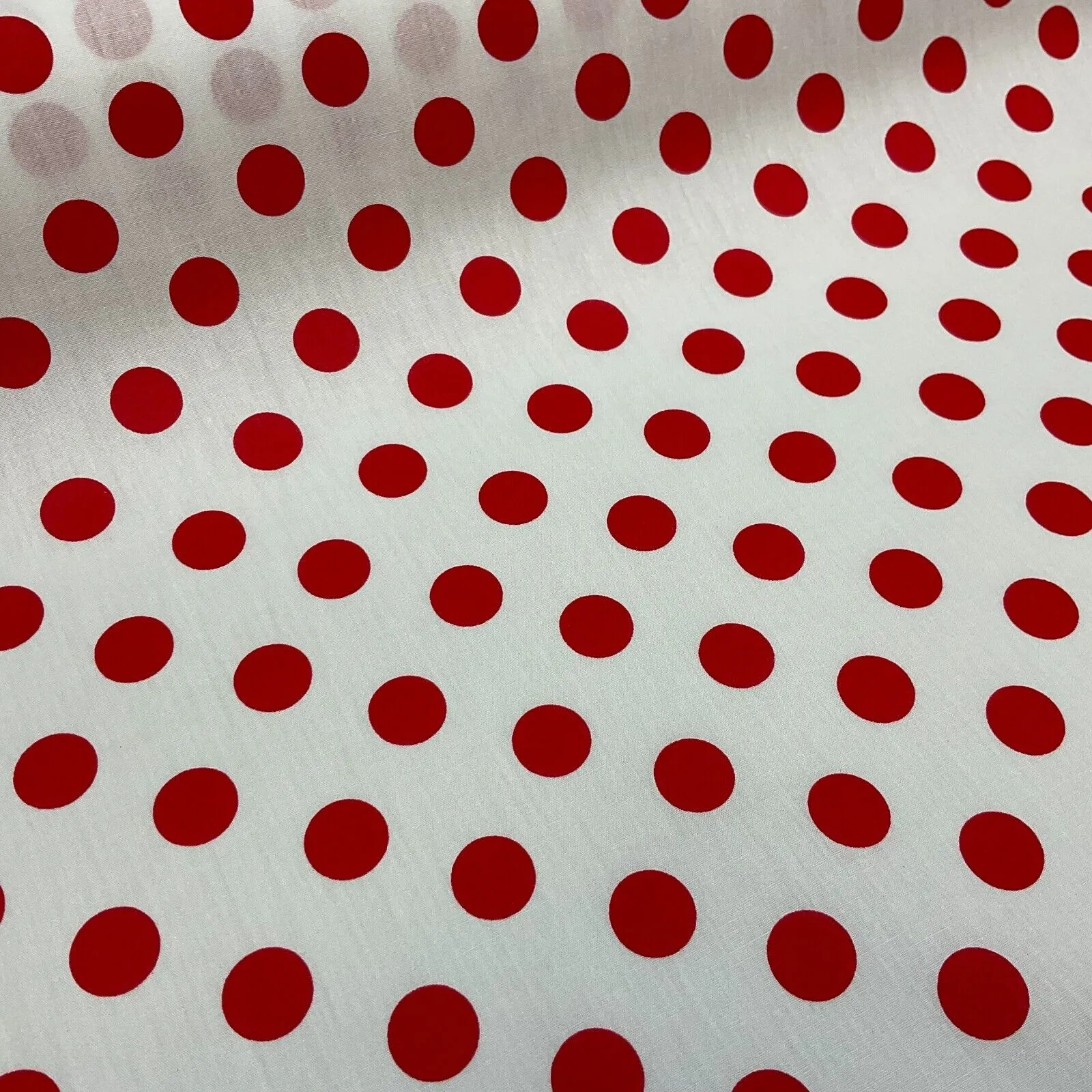 Soft Touch 100% Cotton Polka dot spot dotted printed dress fabric M1648