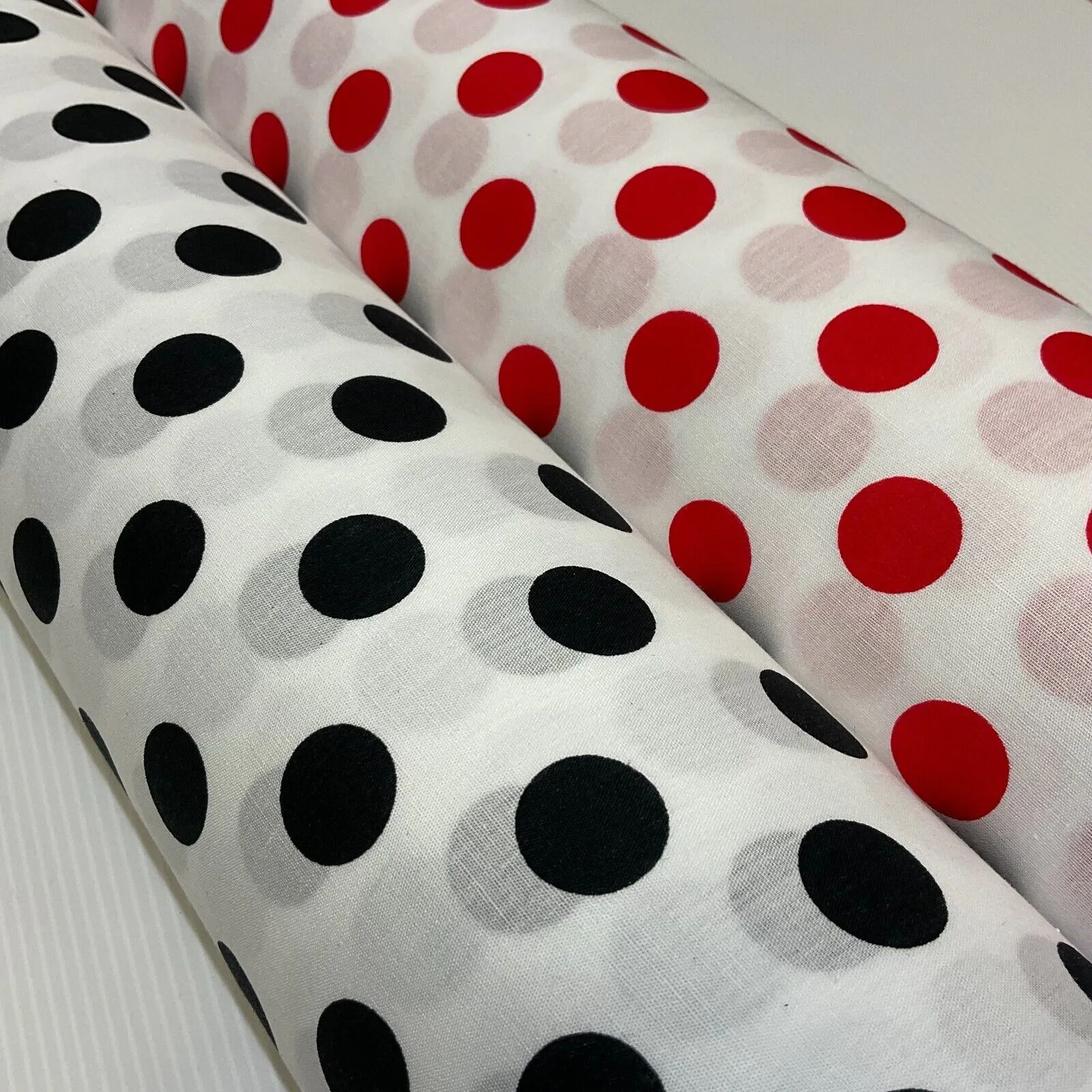 Soft Touch 100% Cotton Polka dot spot dotted printed dress fabric M1648